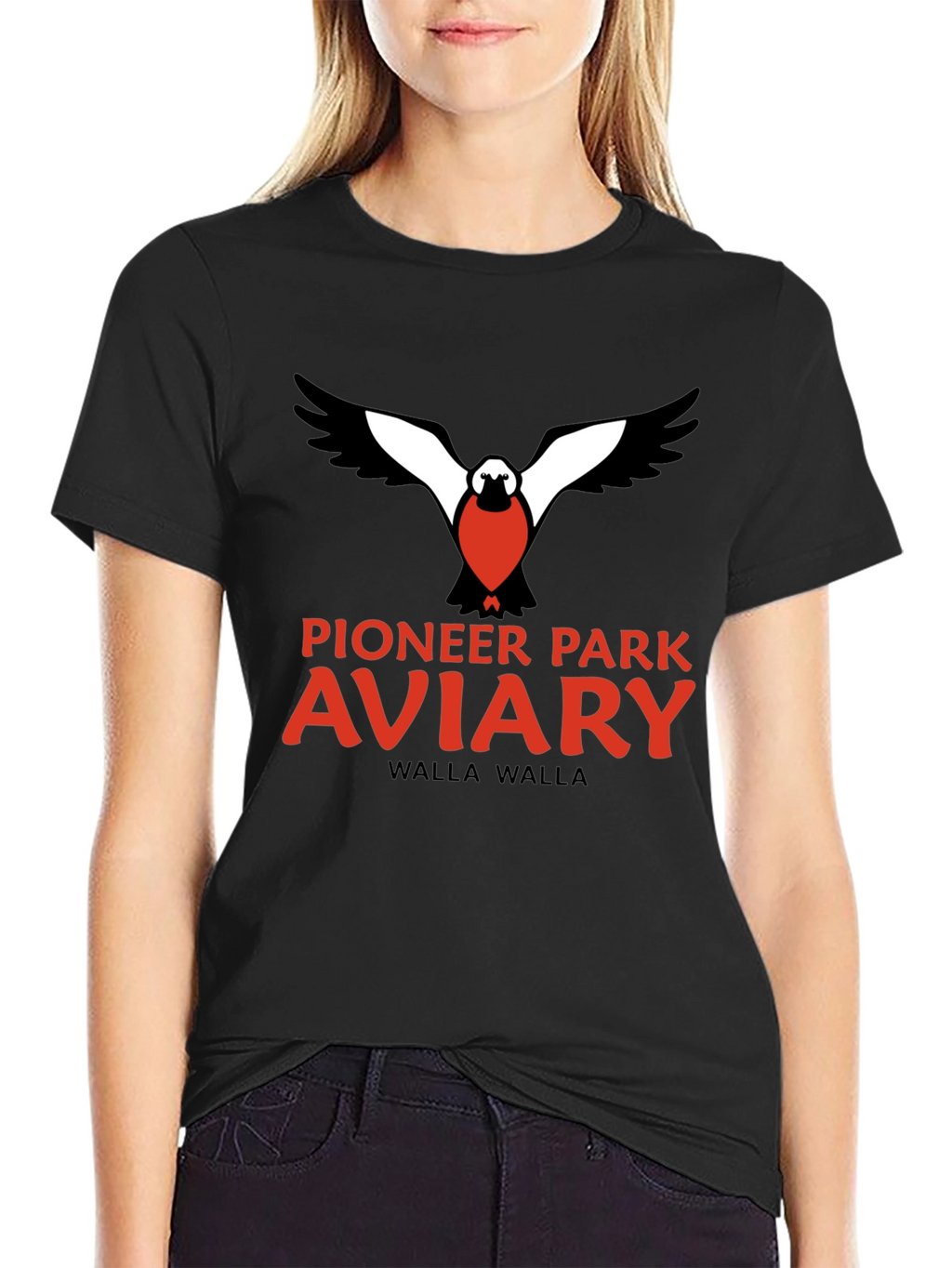 Pioneer Park Aviary T-Shirt - Walla Walla Bird Tee