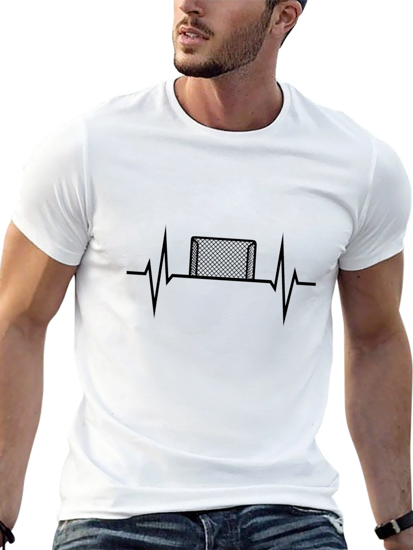 Hockey Heartbeat T-Shirt - Passion on Display