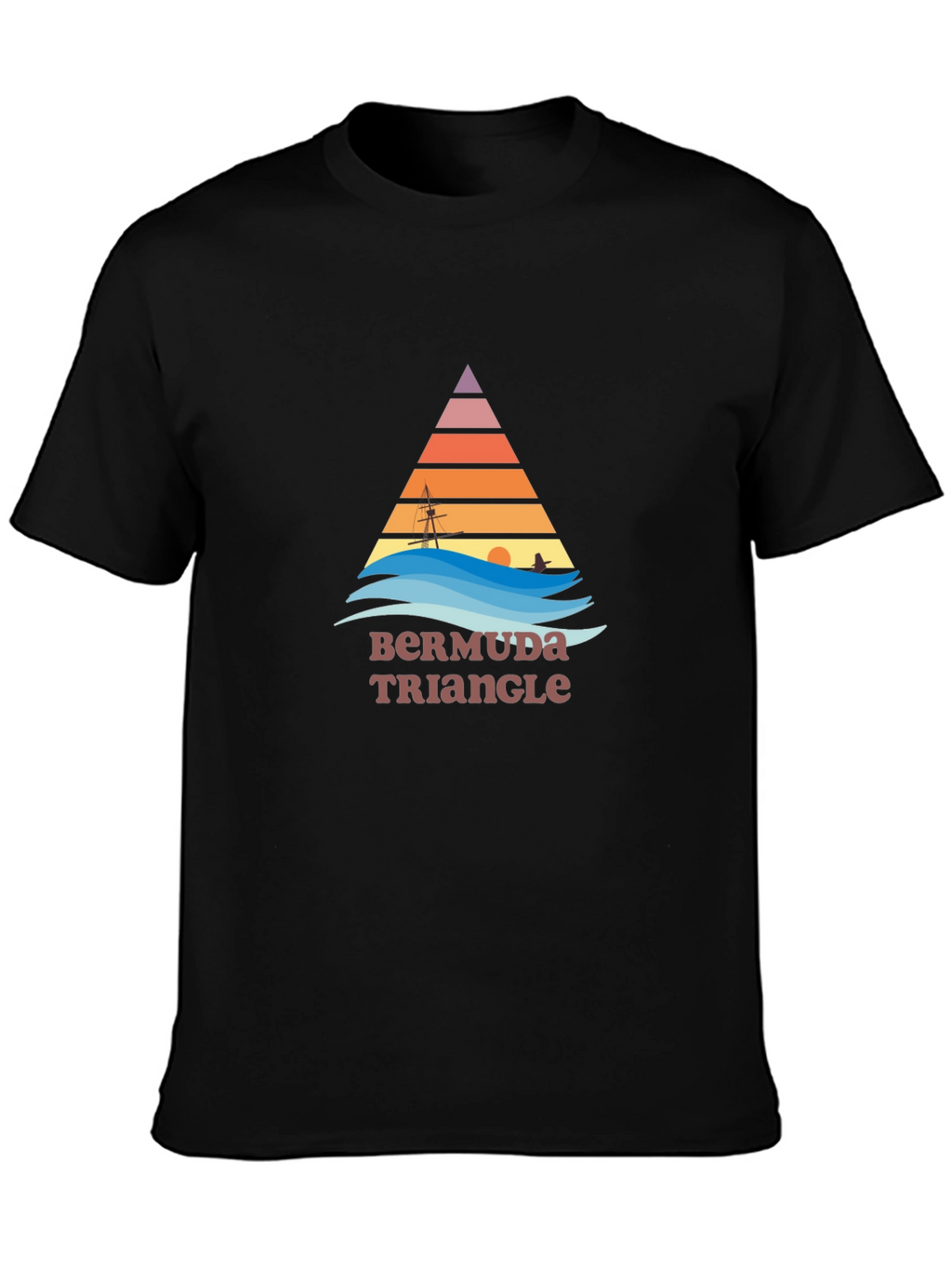 Bermuda Triangle Retro T-Shirt