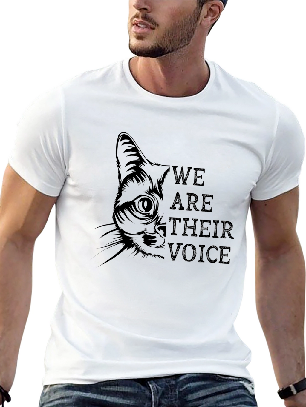 We Are Their Voice Graphic Tee