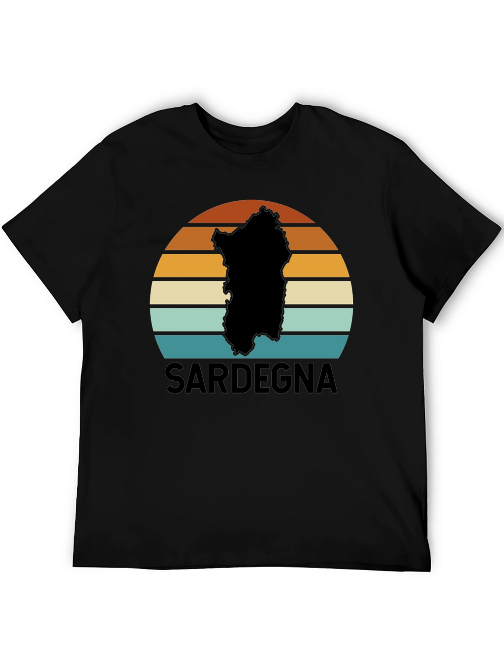 Sardegna Sunset Graphic Tee - Island Pride