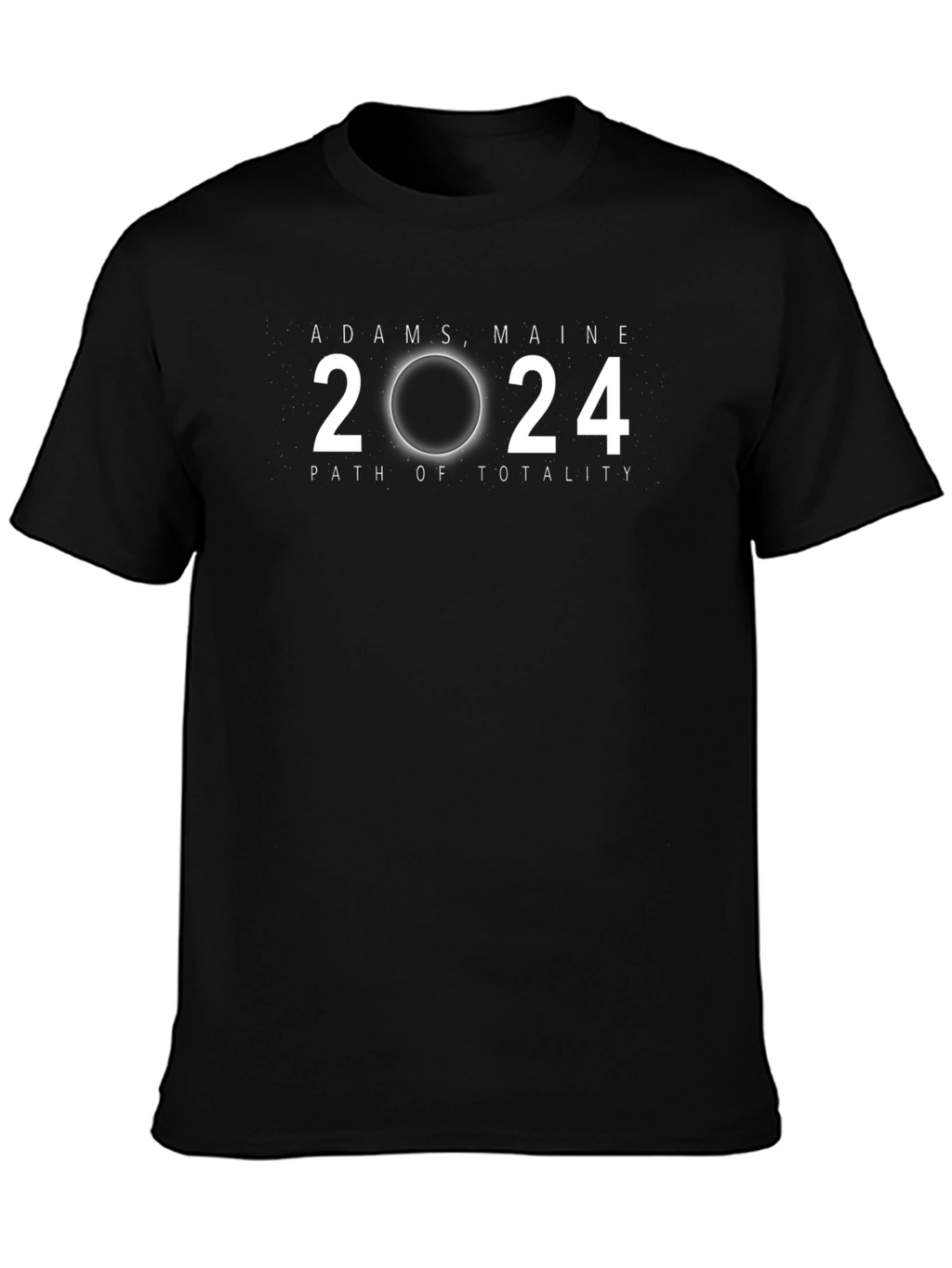 Adams Maine 2024 Total Solar Eclipse T-Shirt