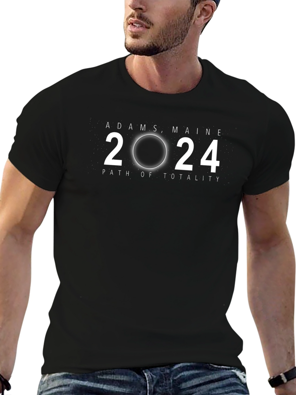 Adams Maine 2024 Total Solar Eclipse T-Shirt