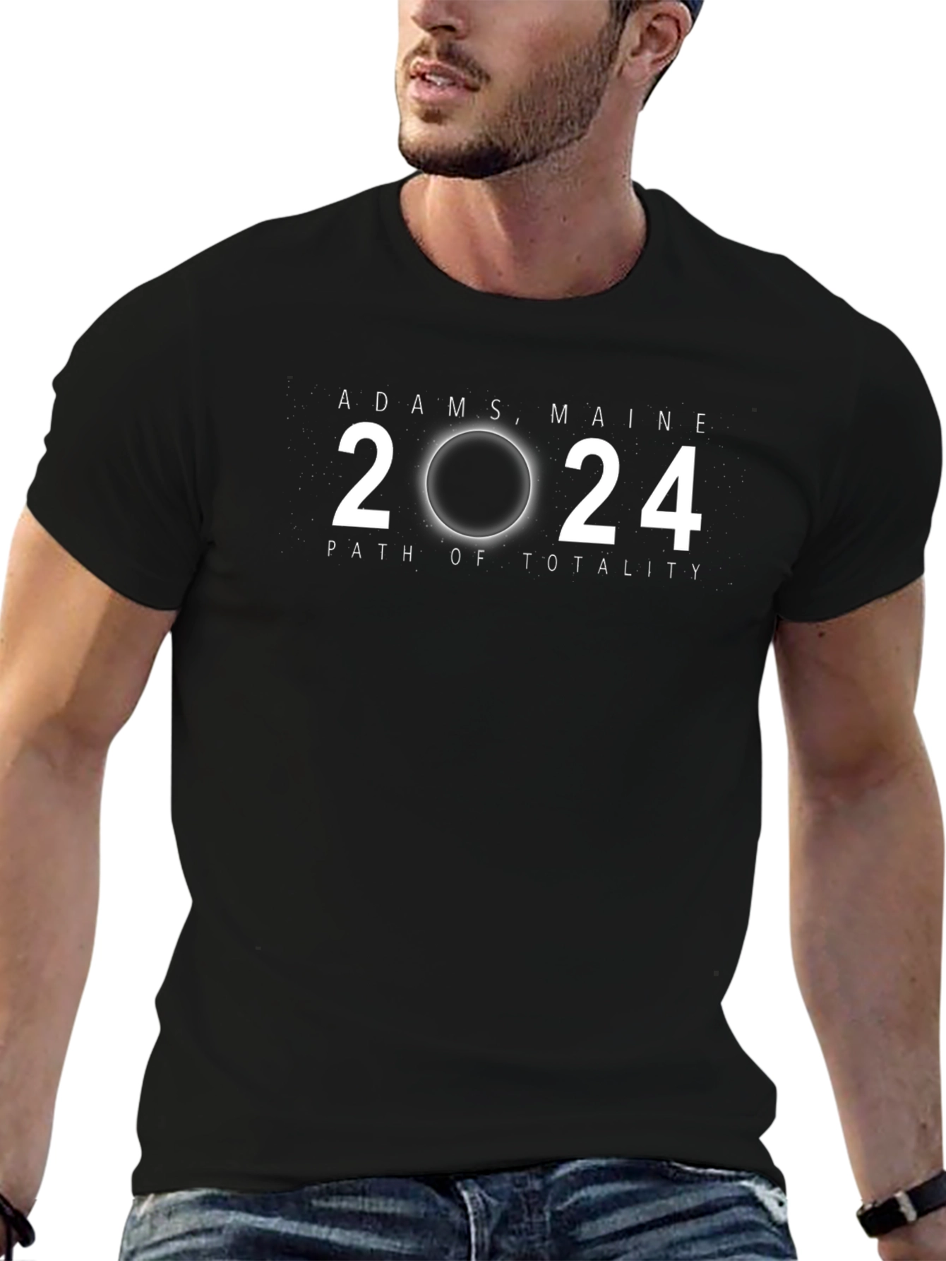 Adams Maine 2024 Total Solar Eclipse T-Shirt