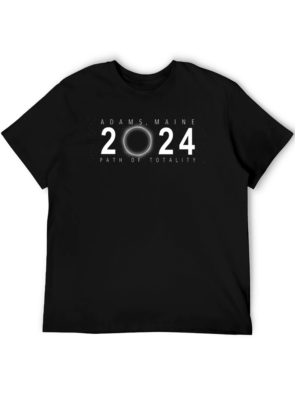 Adams Maine 2024 Total Solar Eclipse T-Shirt