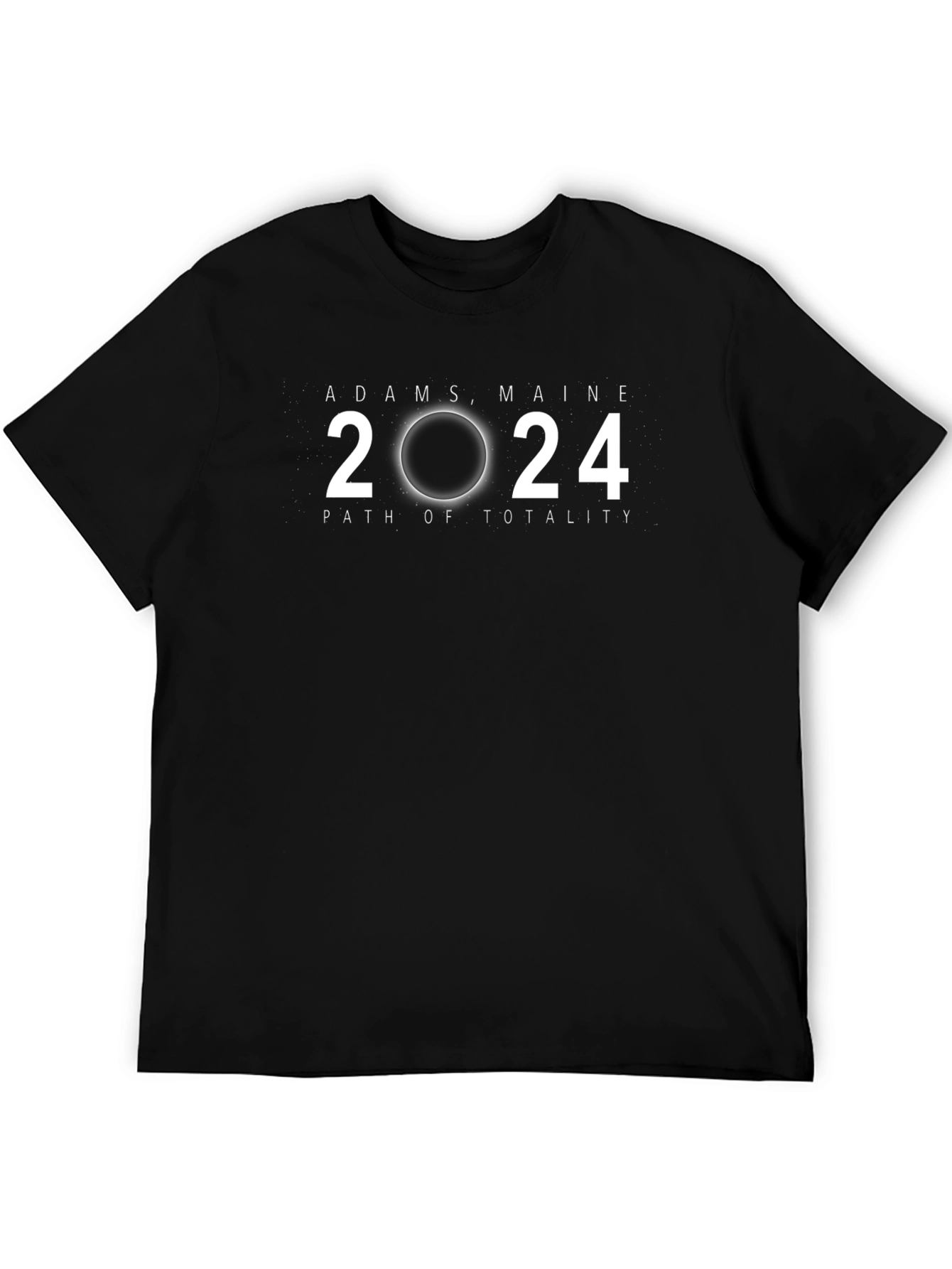 Adams Maine 2024 Total Solar Eclipse T-Shirt