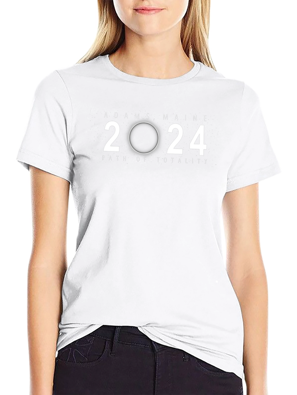 Adams Maine 2024 Total Solar Eclipse T-Shirt