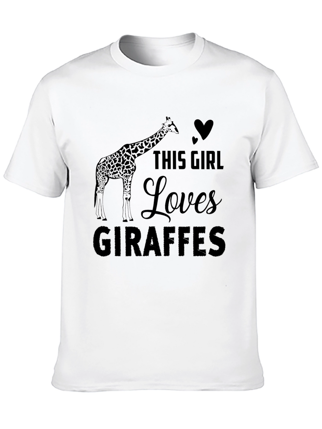 This Girl Loves Giraffes T-Shirt