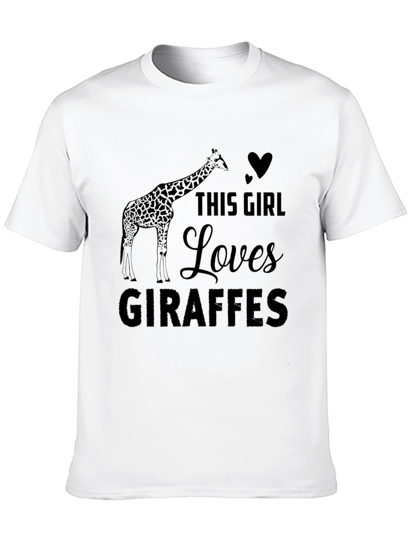This Girl Loves Giraffes T-Shirt