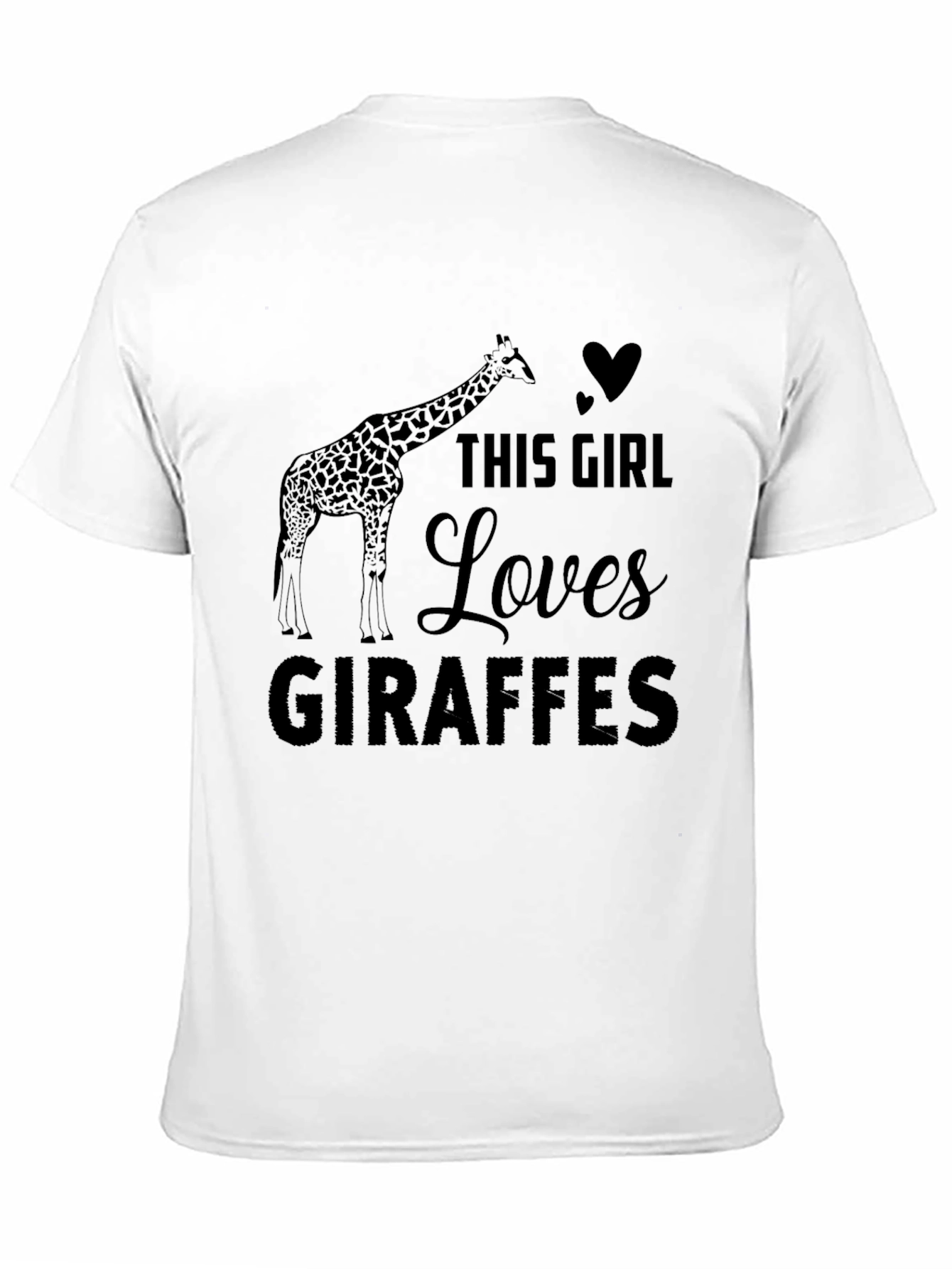 This Girl Loves Giraffes T-Shirt
