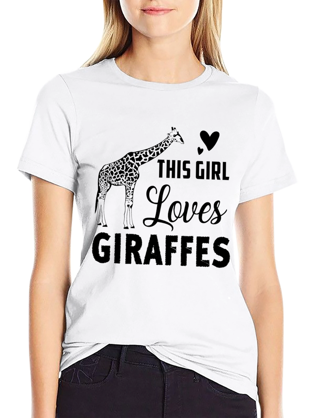 This Girl Loves Giraffes T-Shirt