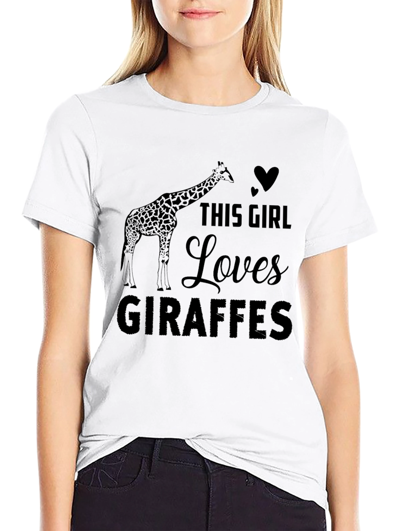 This Girl Loves Giraffes T-Shirt
