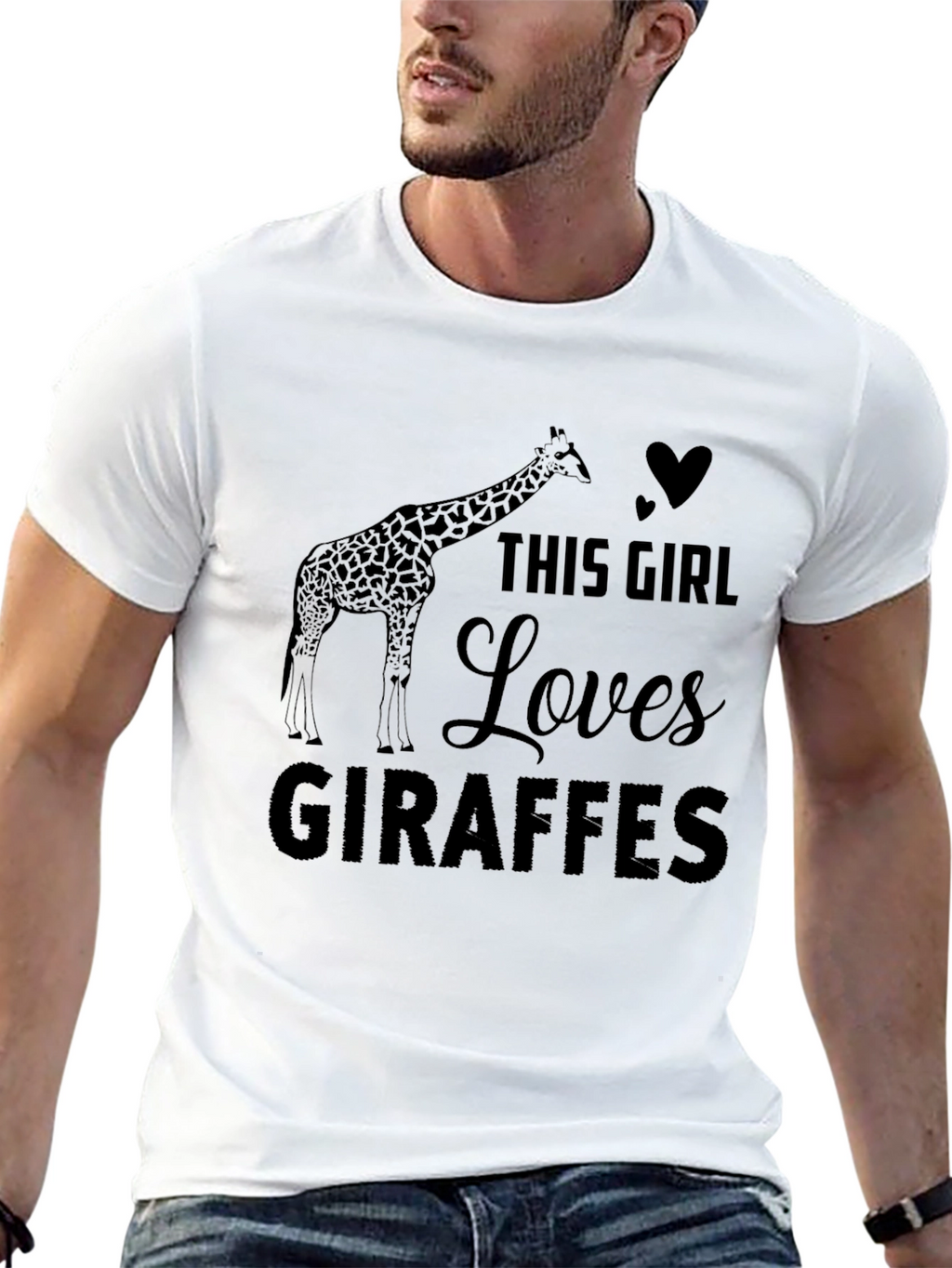 This Girl Loves Giraffes T-Shirt