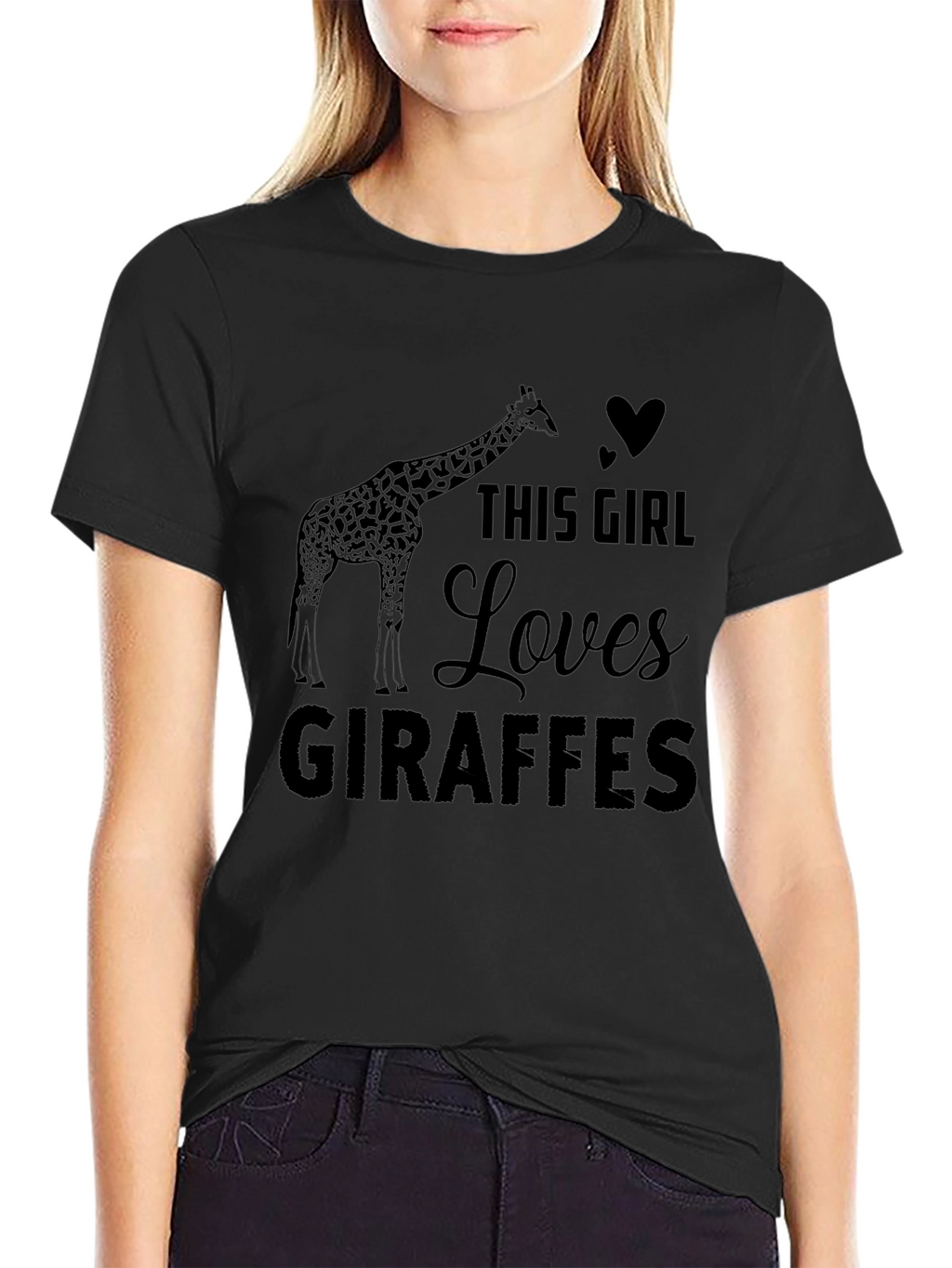 This Girl Loves Giraffes T-Shirt