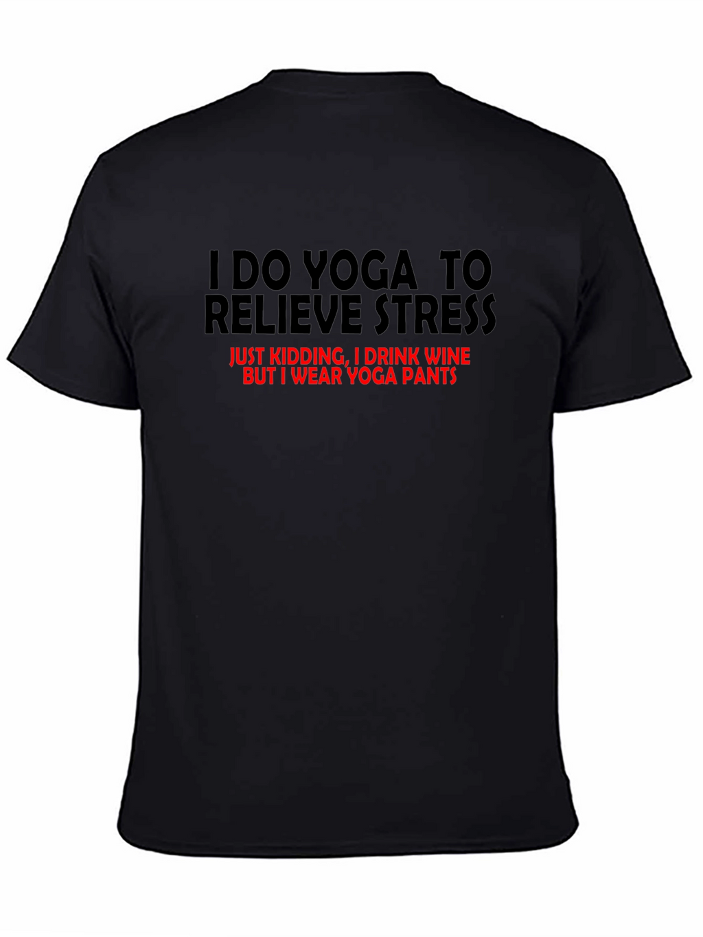 Yoga Wine T-Shirt Funny Slogan Tee