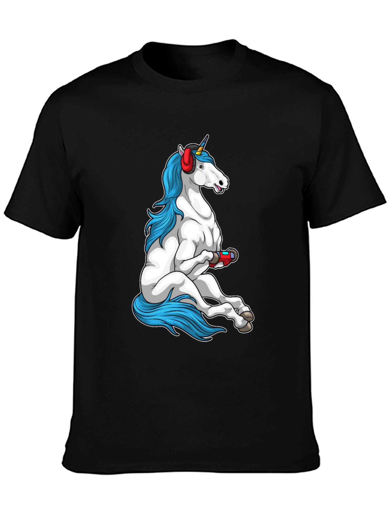 Gamer Unicorn Graphic Tee - Cool & Quirky!