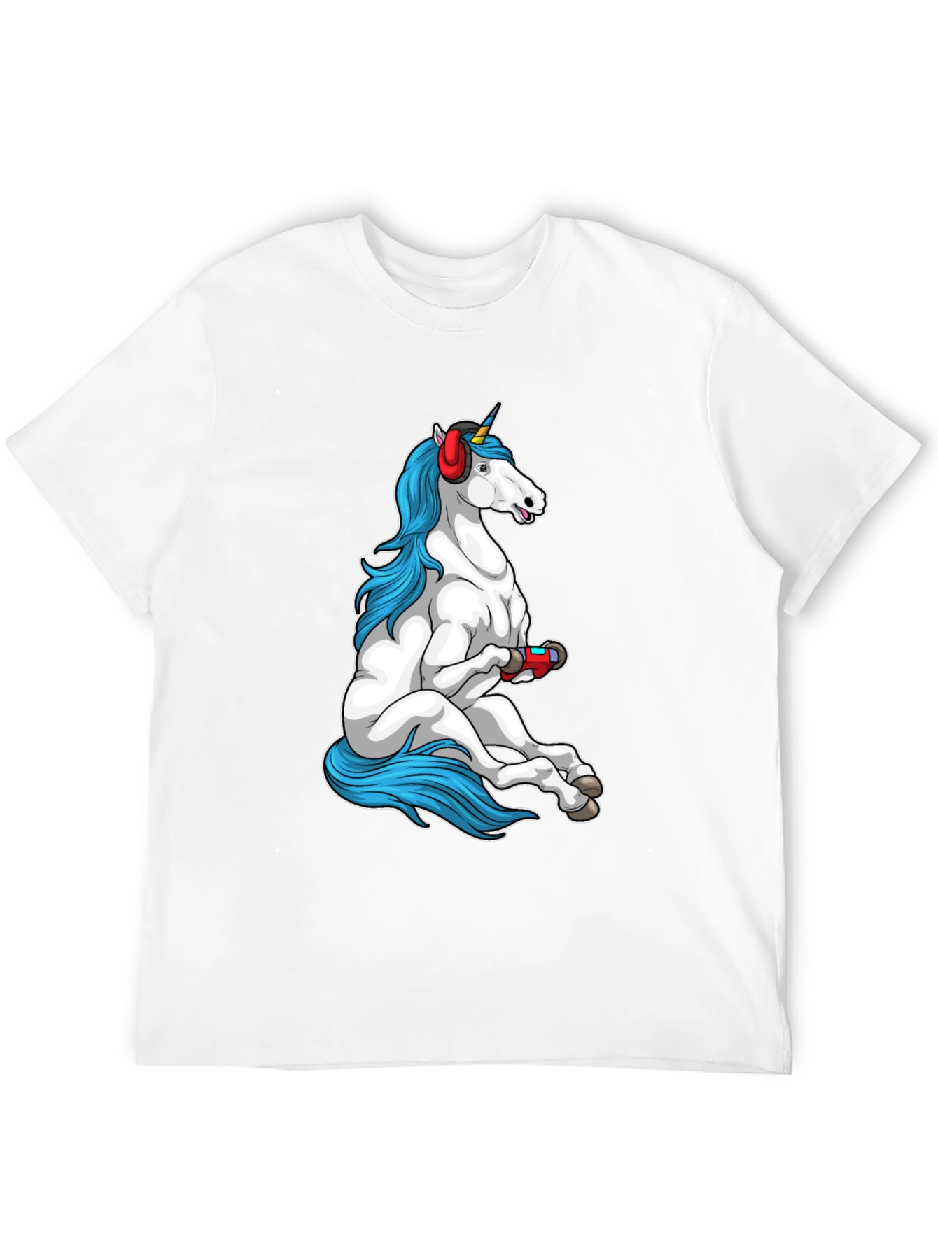 Gamer Unicorn Graphic Tee - Cool & Quirky!