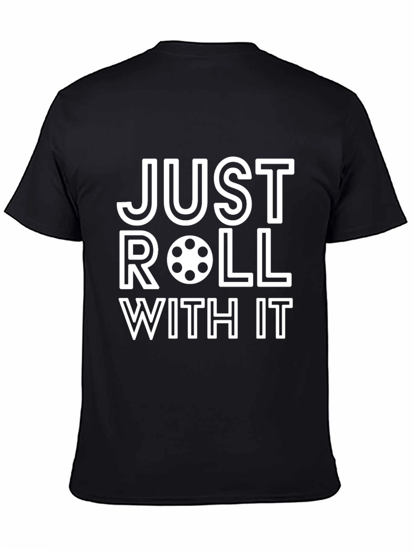 Just Roll With It Graphic Tee - Casual Comfort