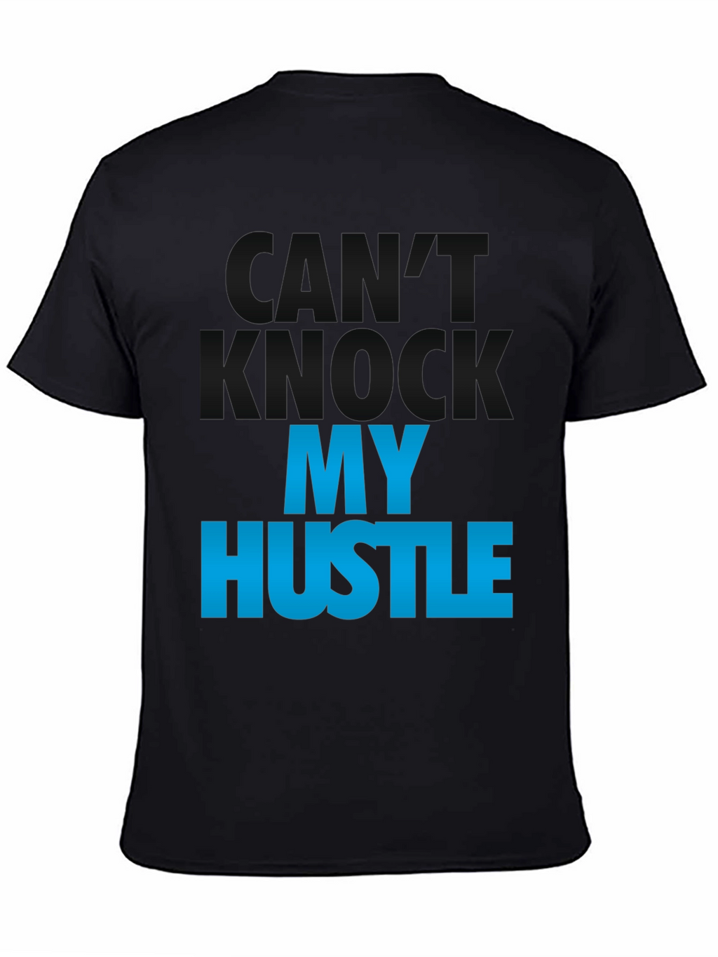 Hustle Graphic Tee - Mens Black T-Shirt