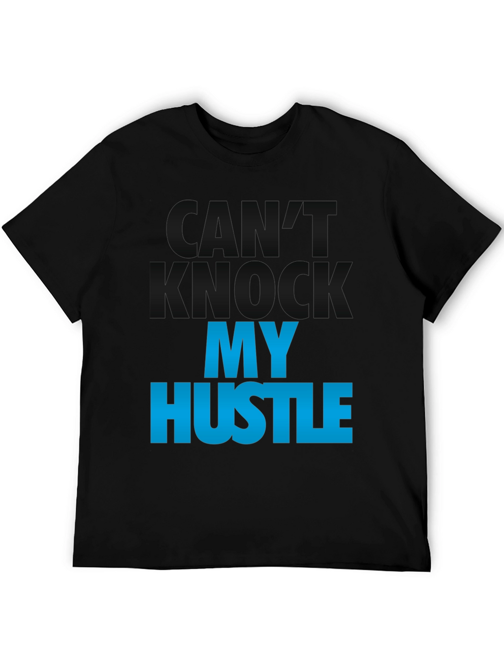 Hustle Graphic Tee - Mens Black T-Shirt