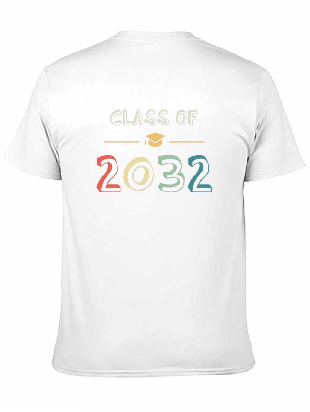 Class of 2032 T-Shirt Retro Graduation Tee
