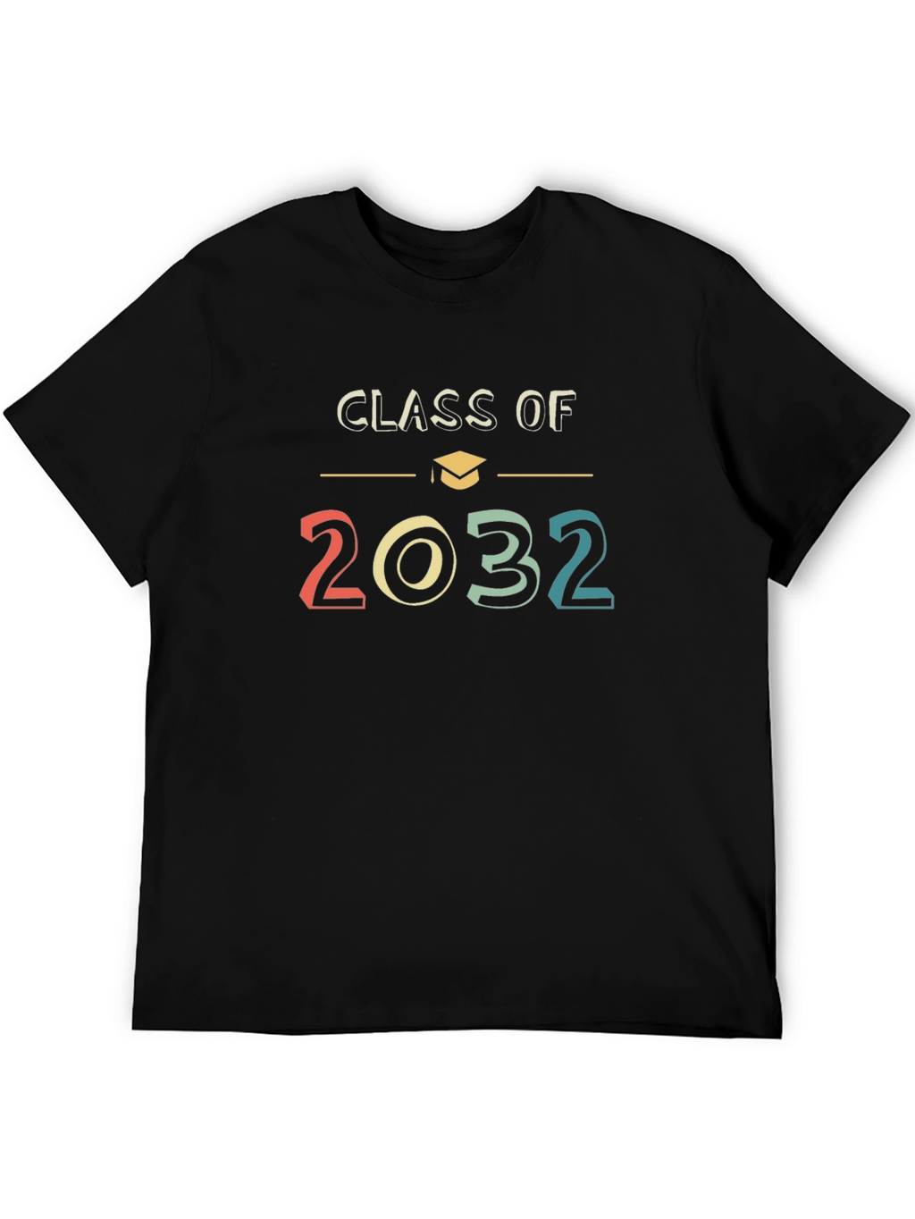 Class of 2032 T-Shirt Retro Graduation Tee
