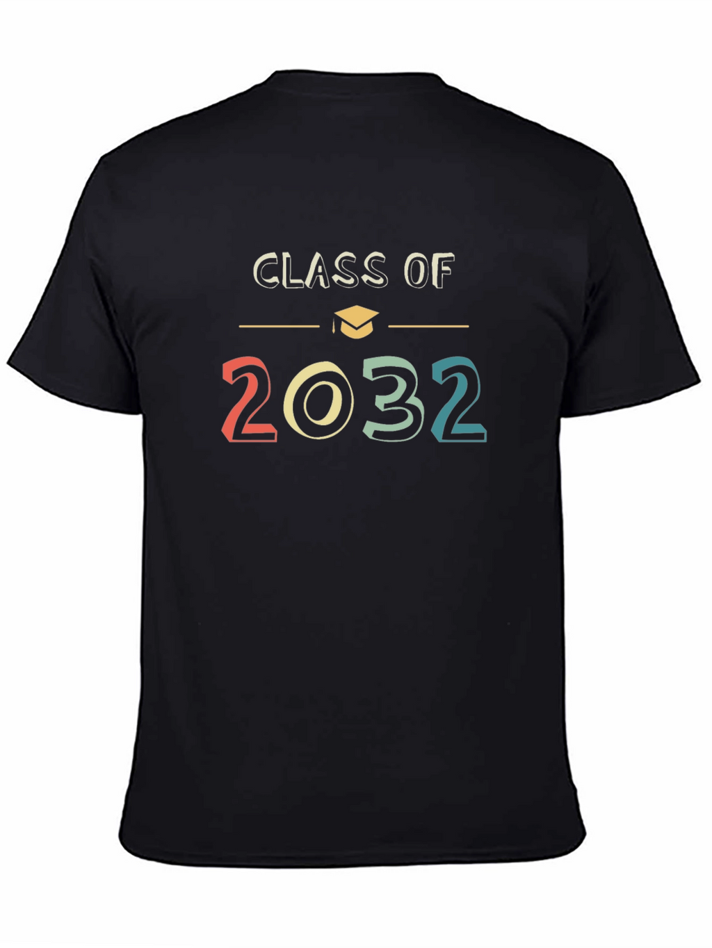 Class of 2032 T-Shirt Retro Graduation Tee