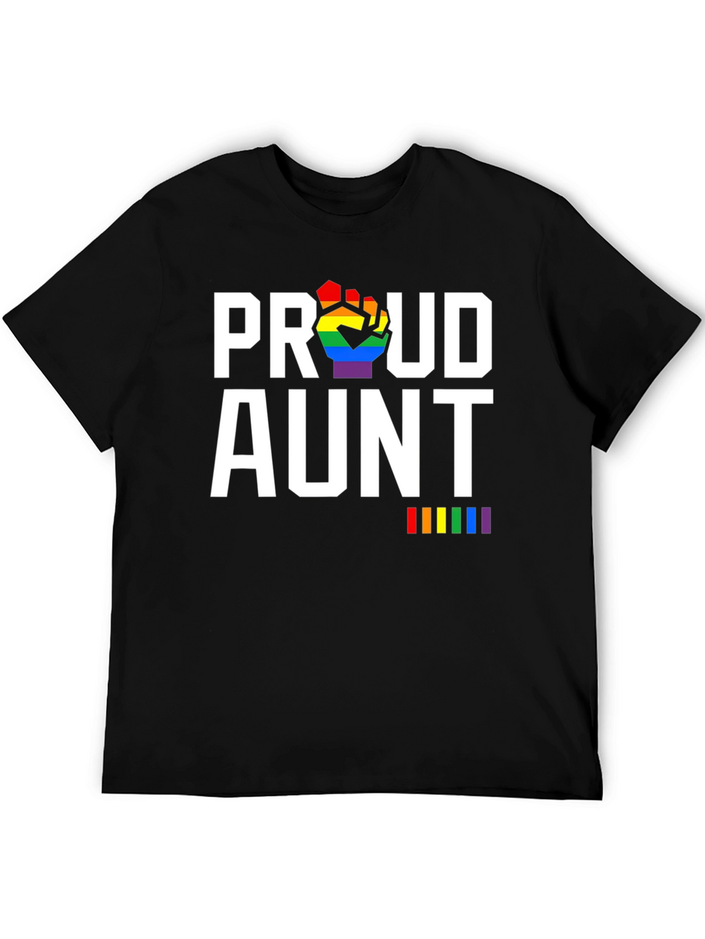 Proud Aunt LGBTQ+ Pride T-Shirt