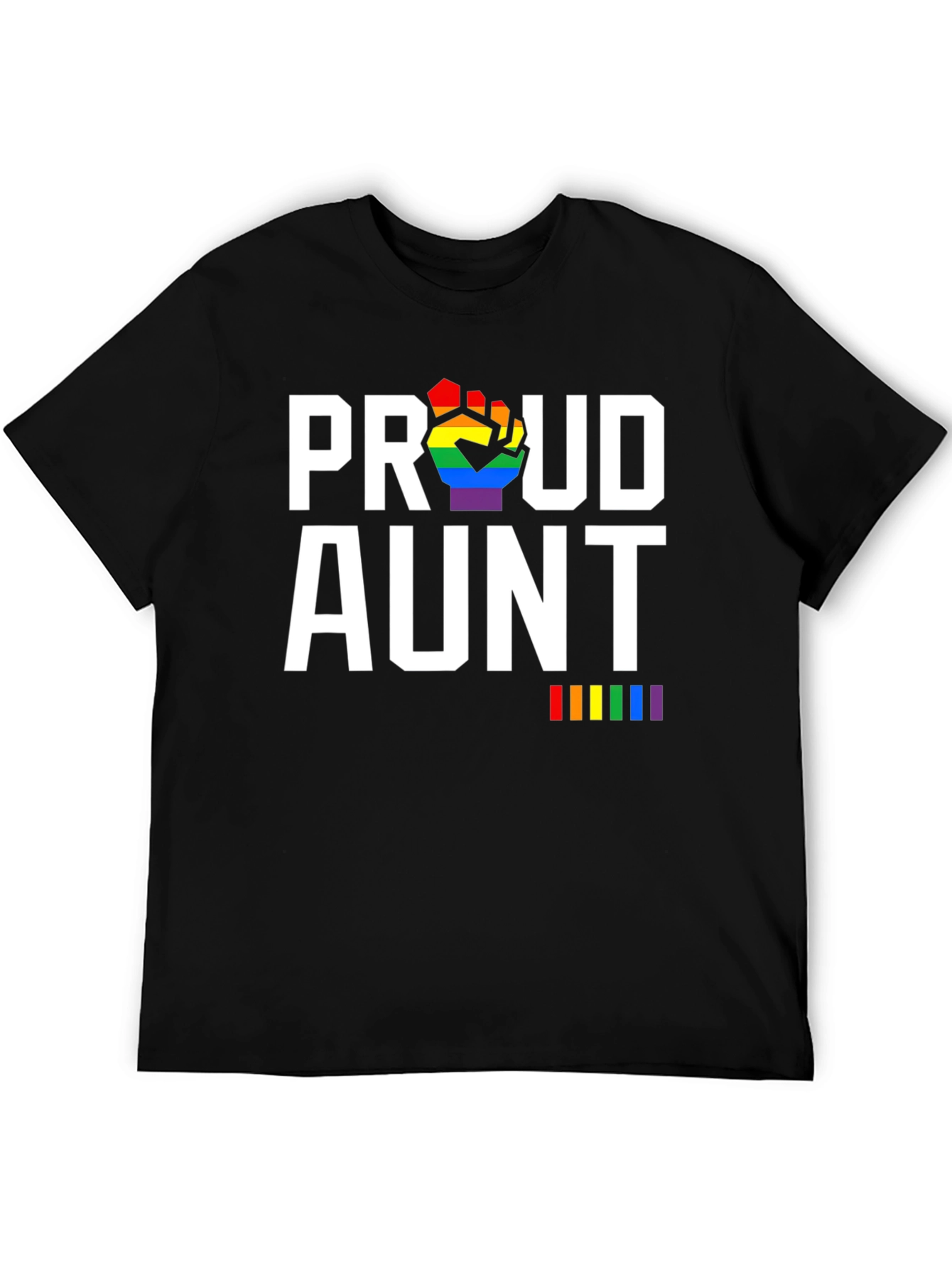 Proud Aunt LGBTQ+ Pride T-Shirt