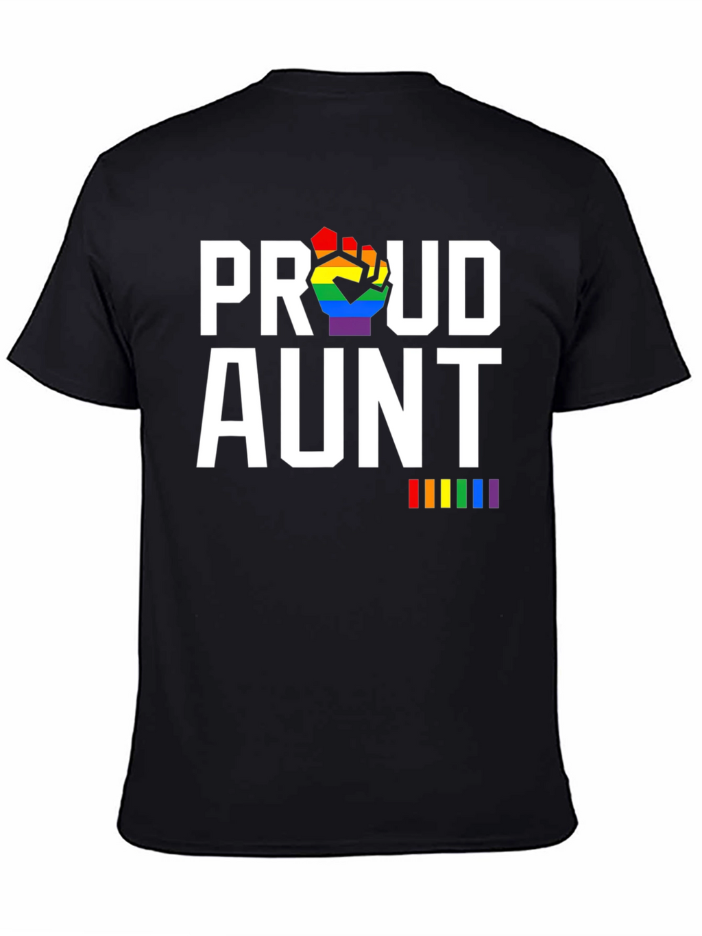 Proud Aunt LGBTQ+ Pride T-Shirt