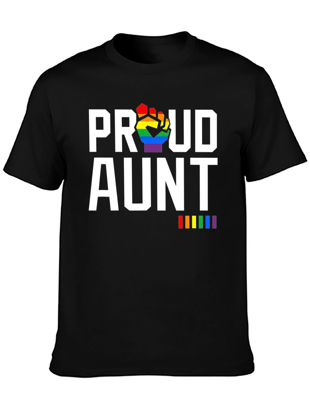 Proud Aunt LGBTQ+ Pride T-Shirt