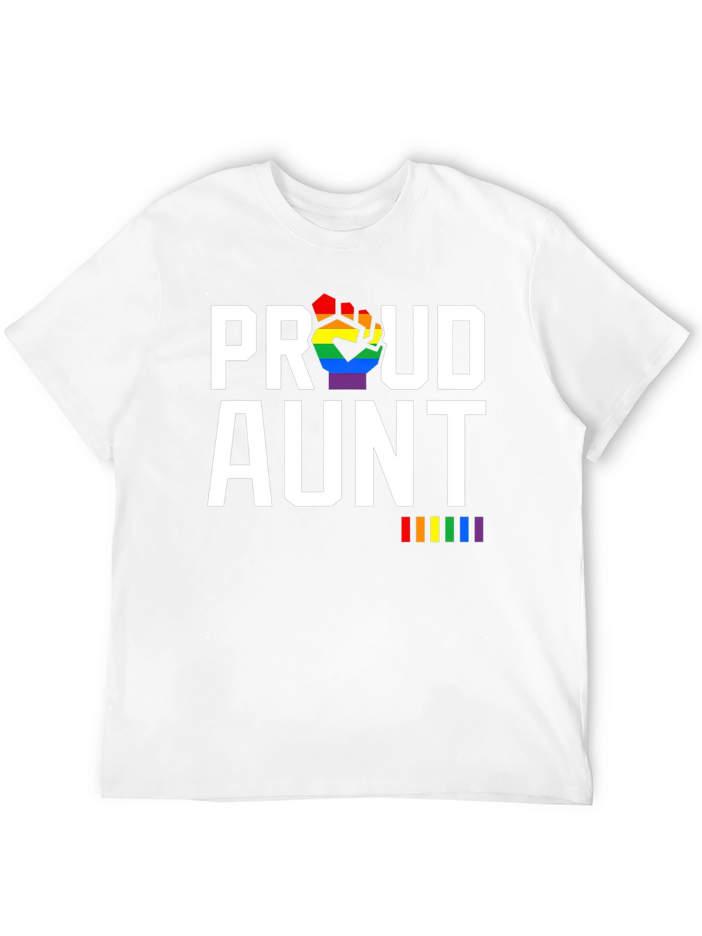 Proud Aunt LGBTQ+ Pride T-Shirt