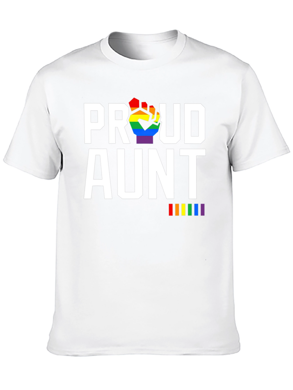 Proud Aunt LGBTQ+ Pride T-Shirt