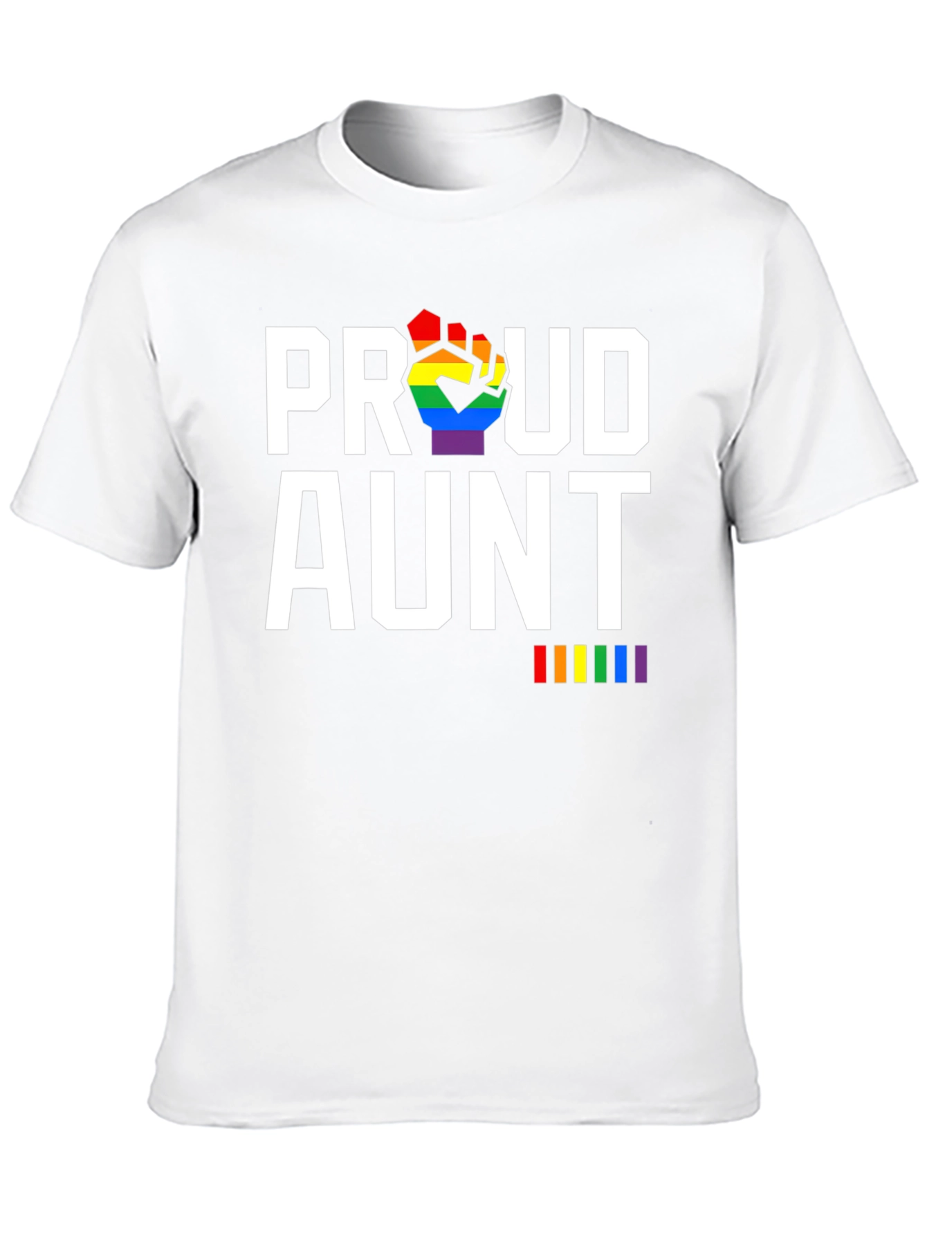 Proud Aunt LGBTQ+ Pride T-Shirt