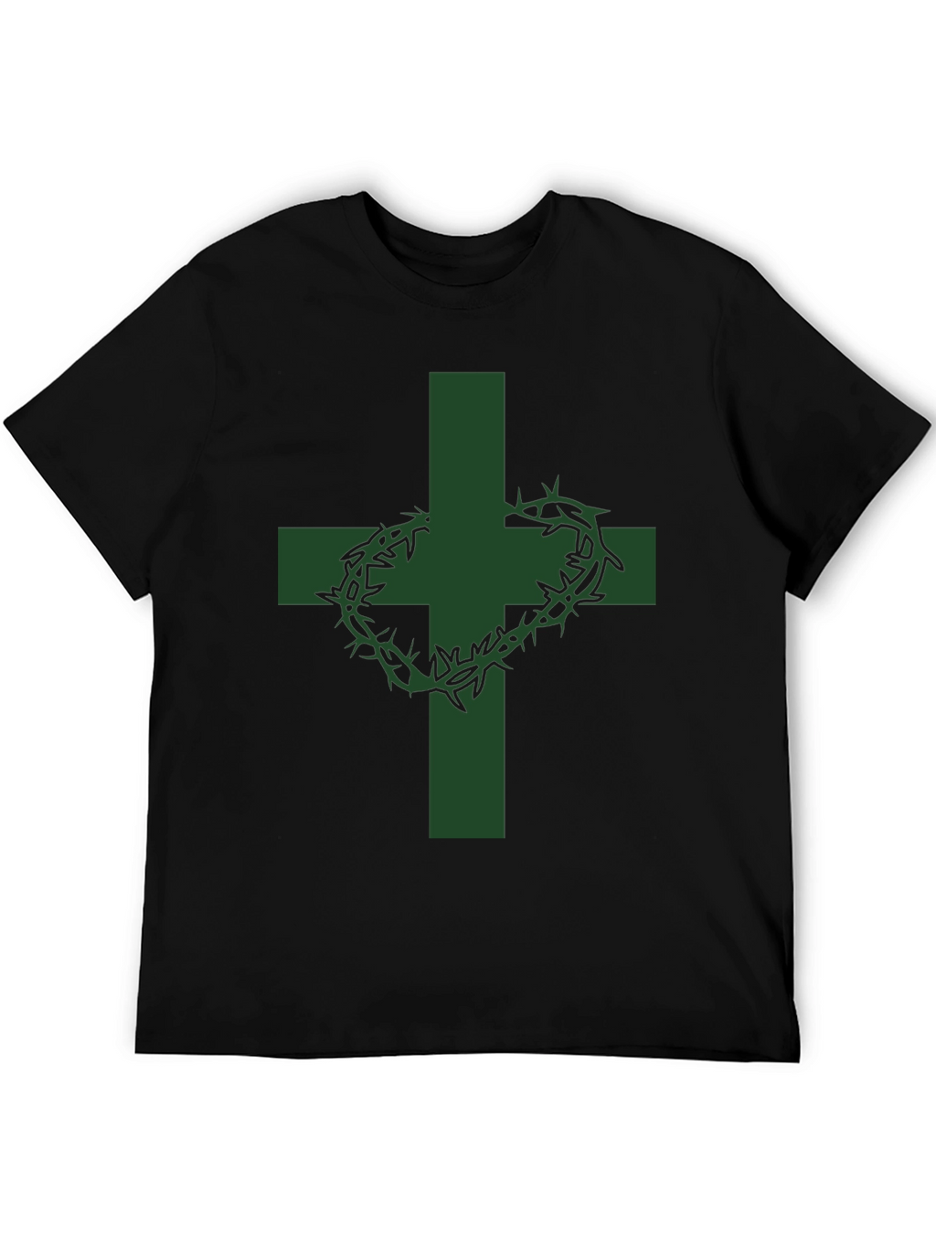 Cross & Crown of Thorns Graphic Tee