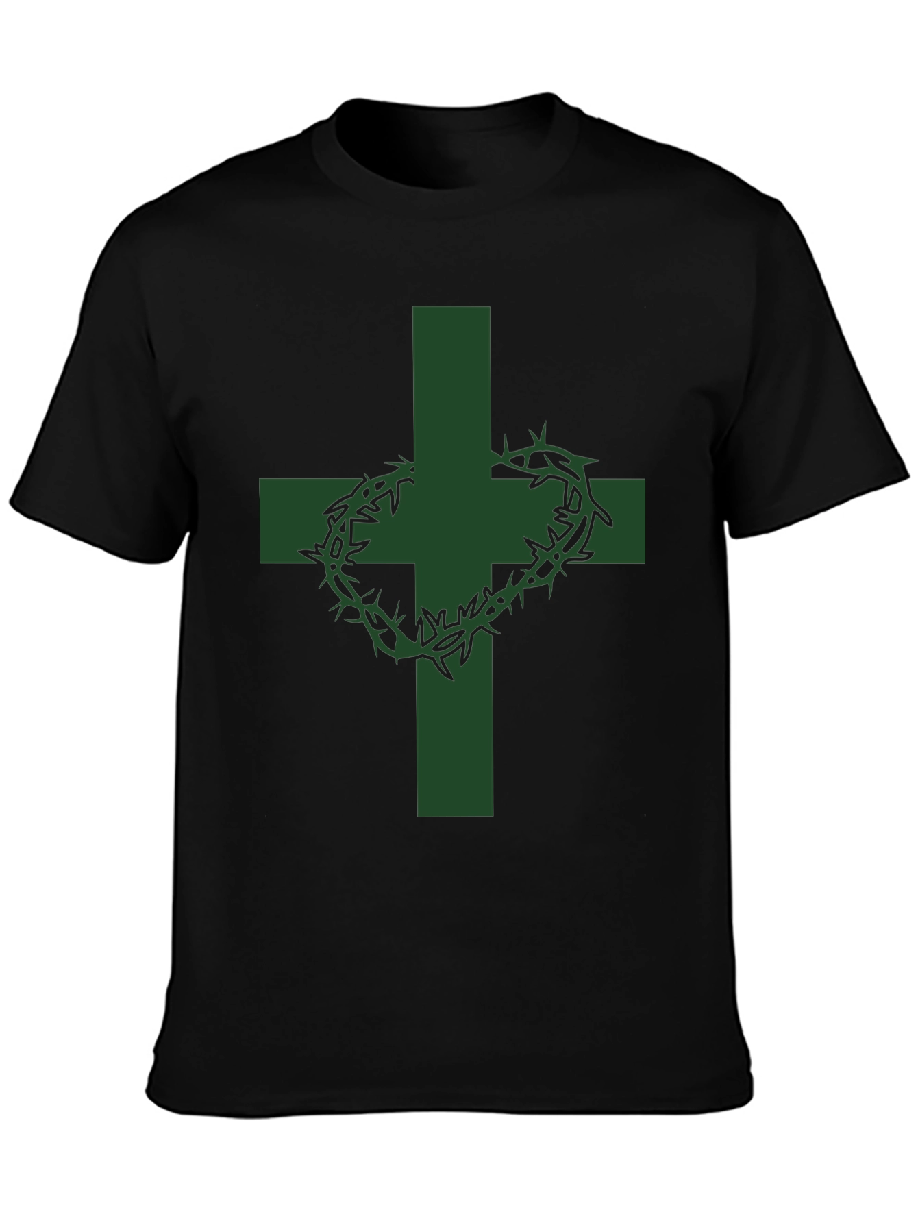 Cross & Crown of Thorns Graphic Tee