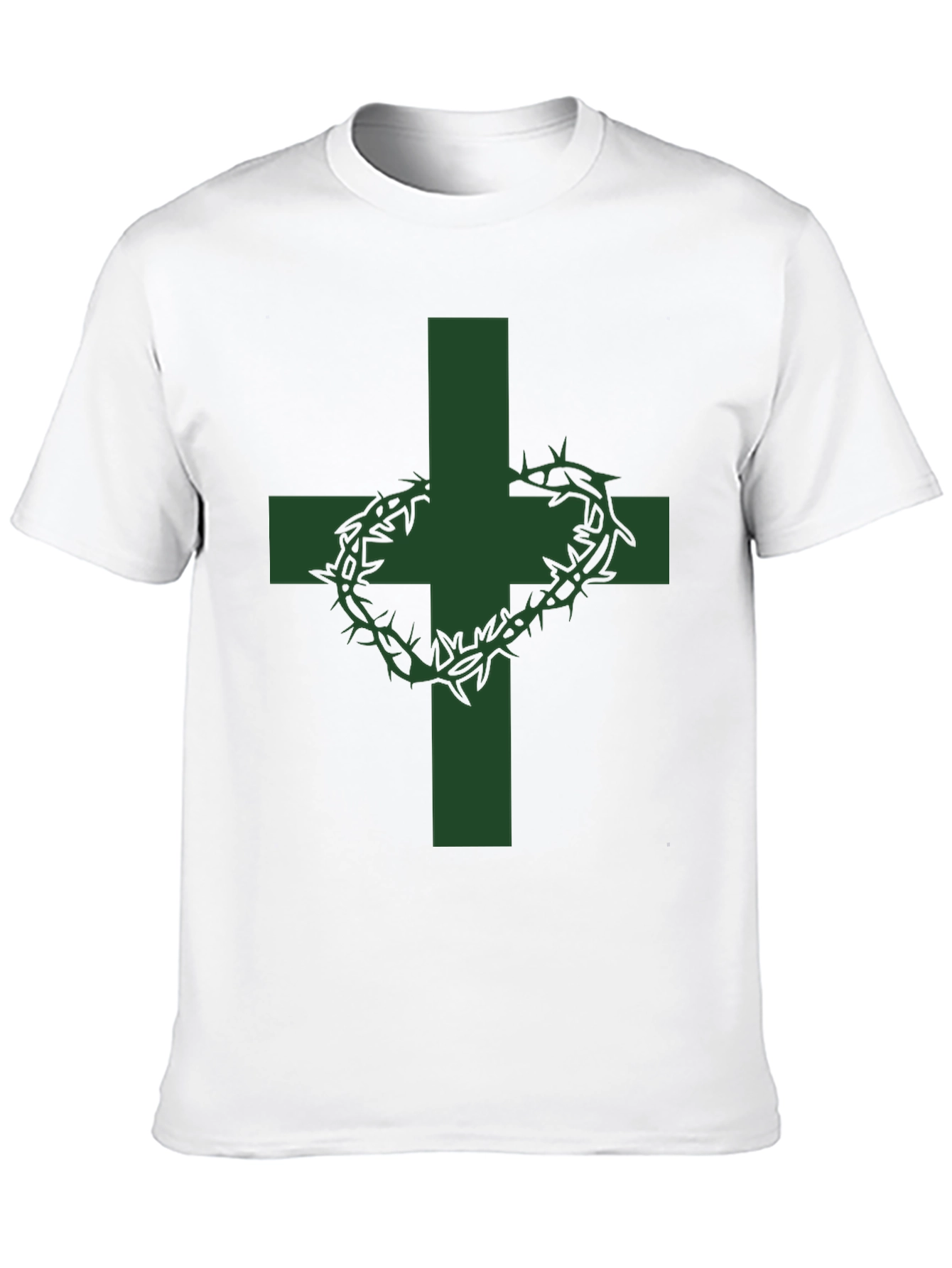 Cross & Crown of Thorns Graphic Tee