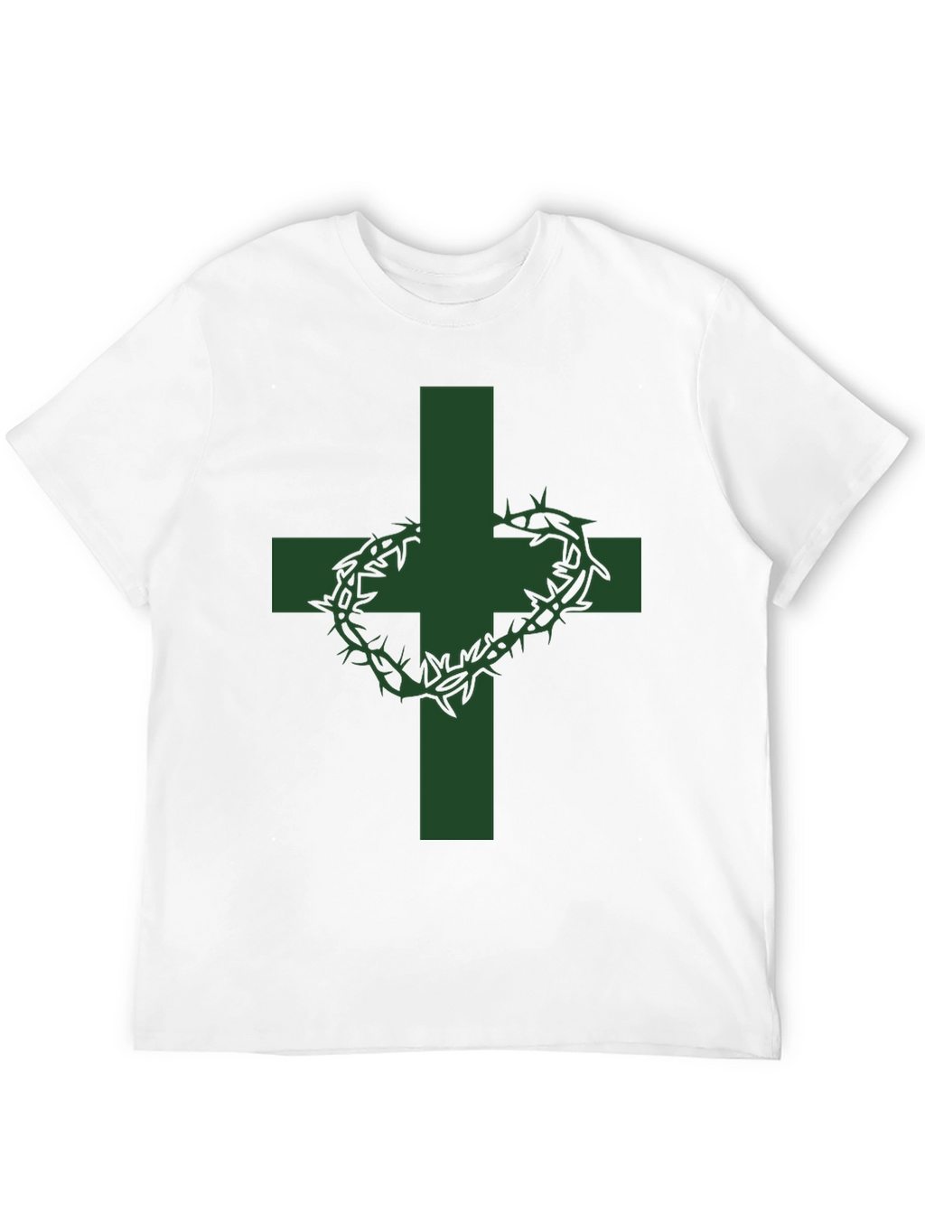 Cross & Crown of Thorns Graphic Tee