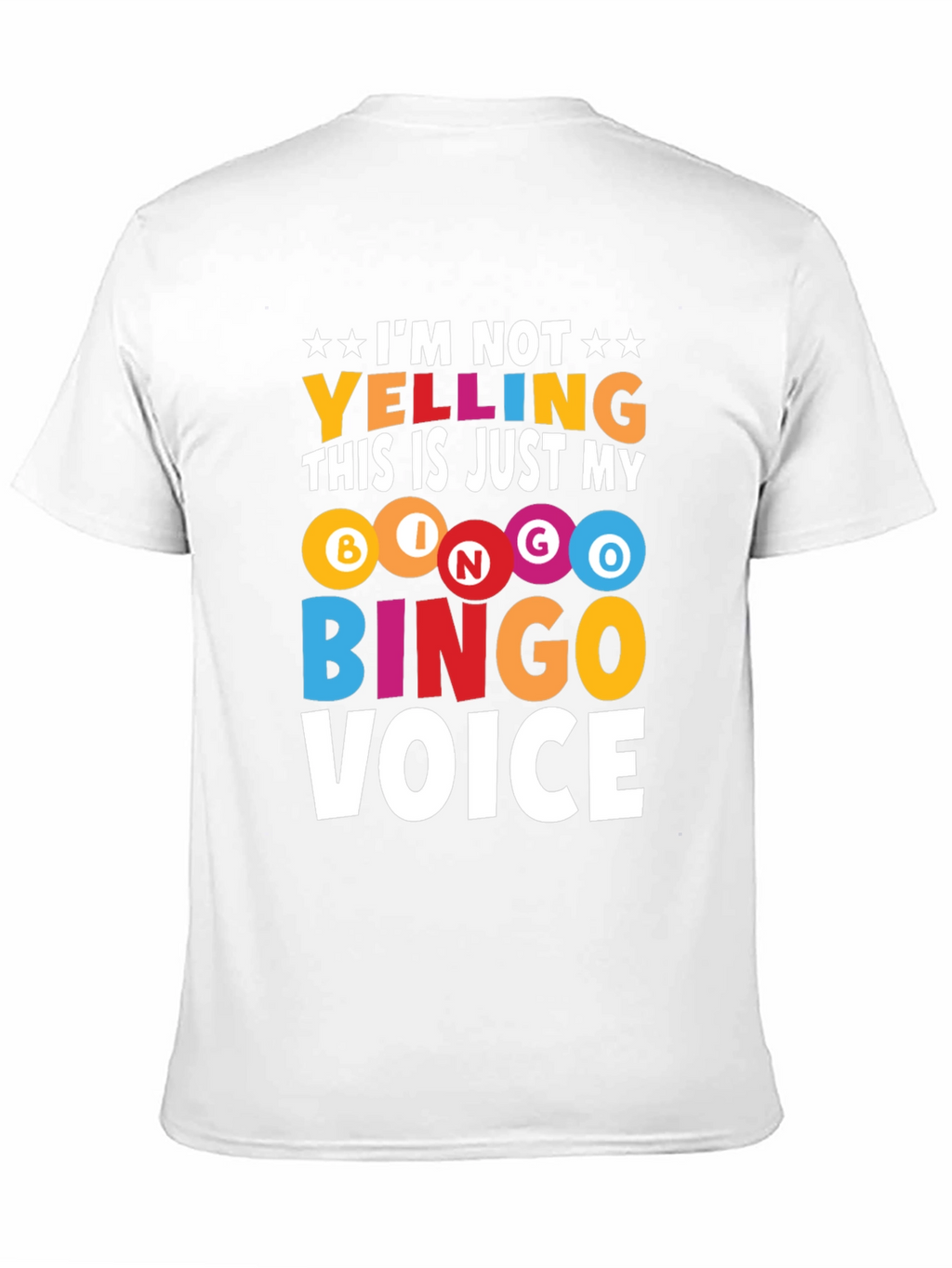 Bingo Voice T-Shirt - Funny Bingo Player Tee