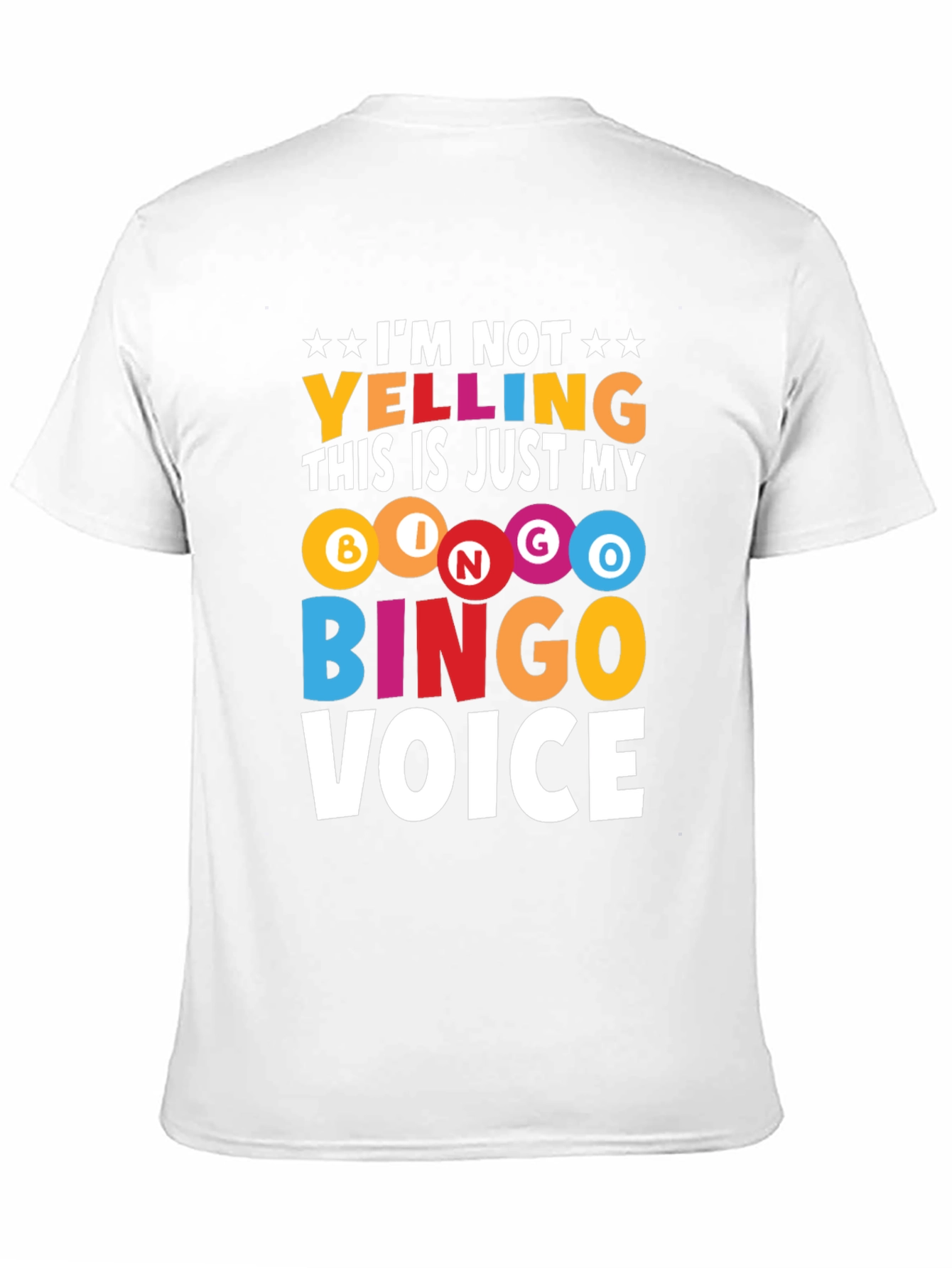 Bingo Voice T-Shirt - Funny Bingo Player Tee