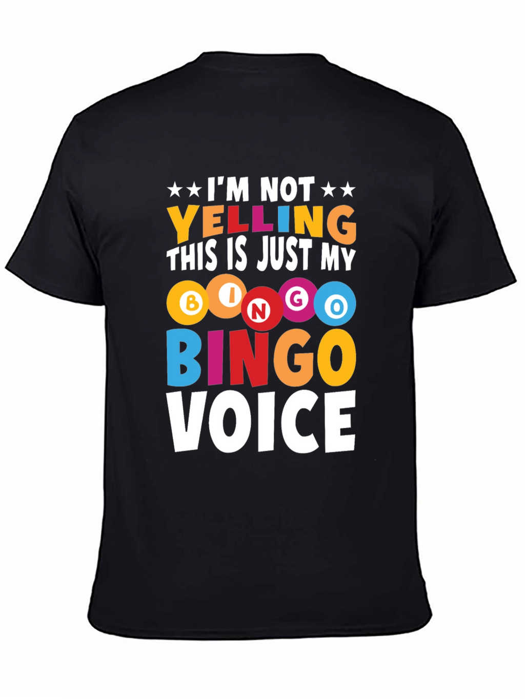 Bingo Voice T-Shirt - Funny Bingo Player Tee