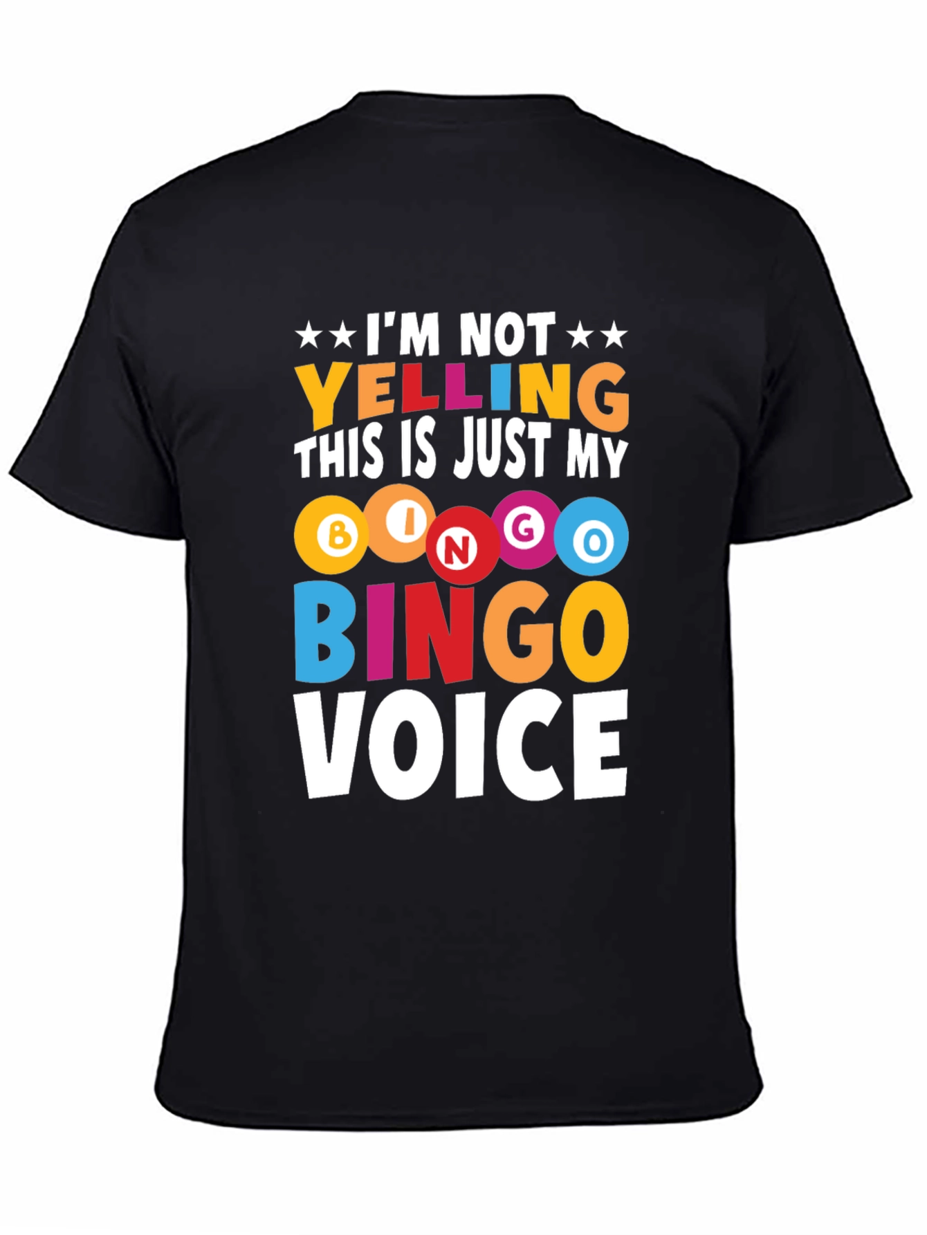 Bingo Voice T-Shirt - Funny Bingo Player Tee