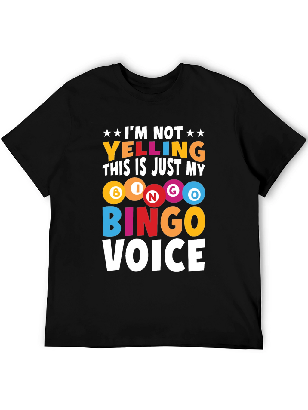 Bingo Voice T-Shirt - Funny Bingo Player Tee