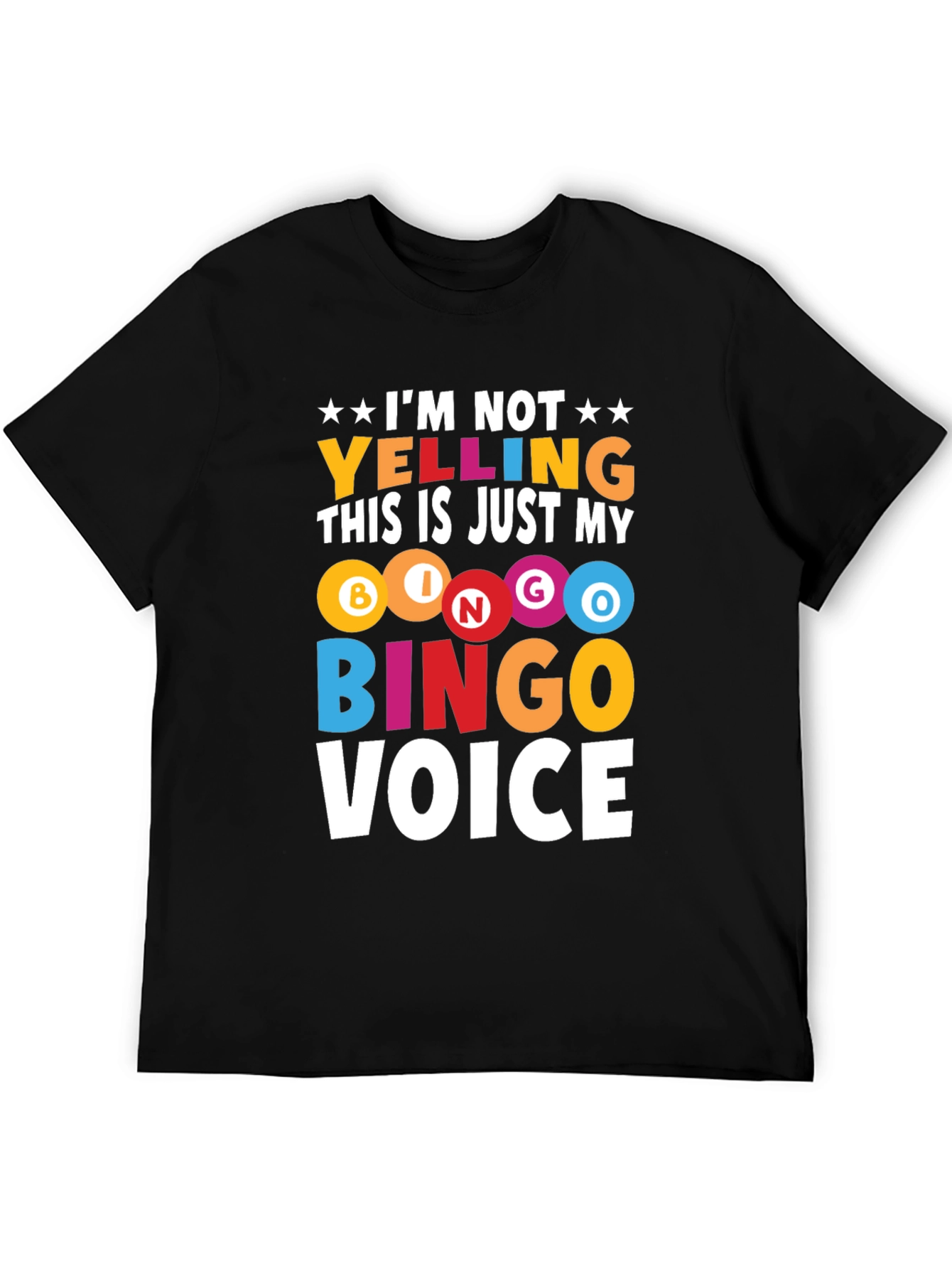 Bingo Voice T-Shirt - Funny Bingo Player Tee