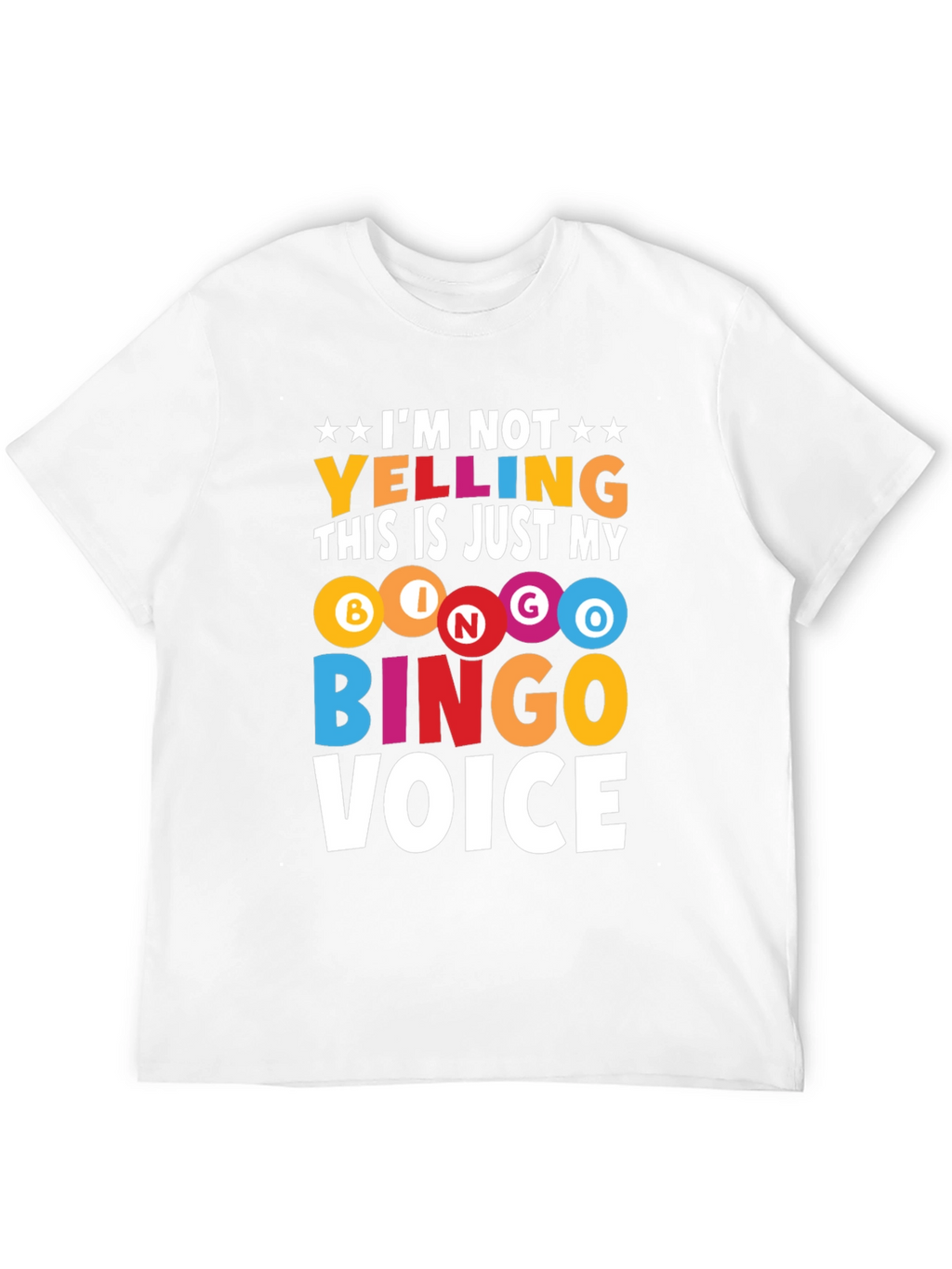 Bingo Voice T-Shirt - Funny Bingo Player Tee