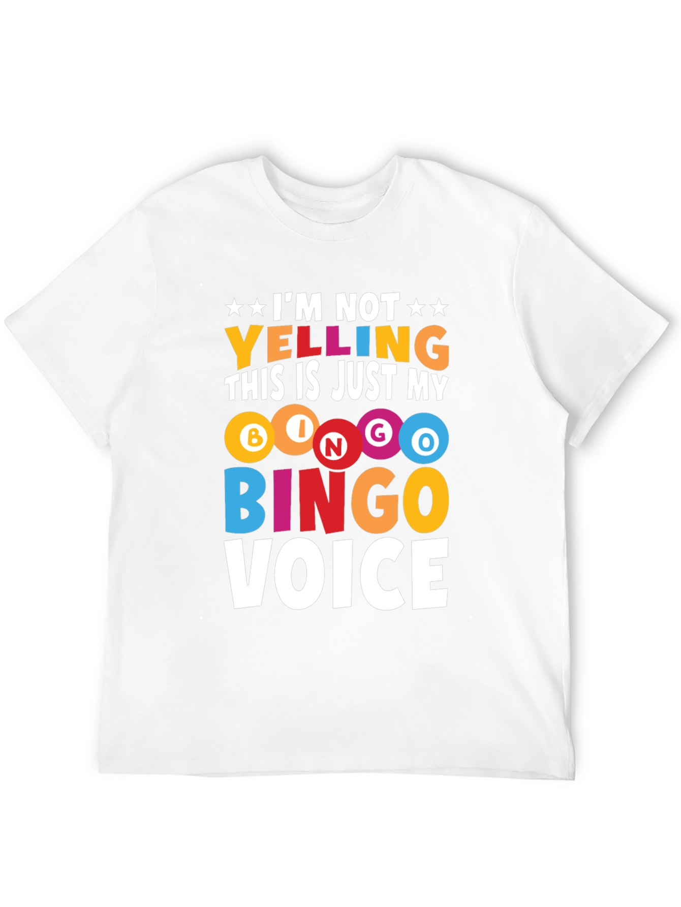 Bingo Voice T-Shirt - Funny Bingo Player Tee