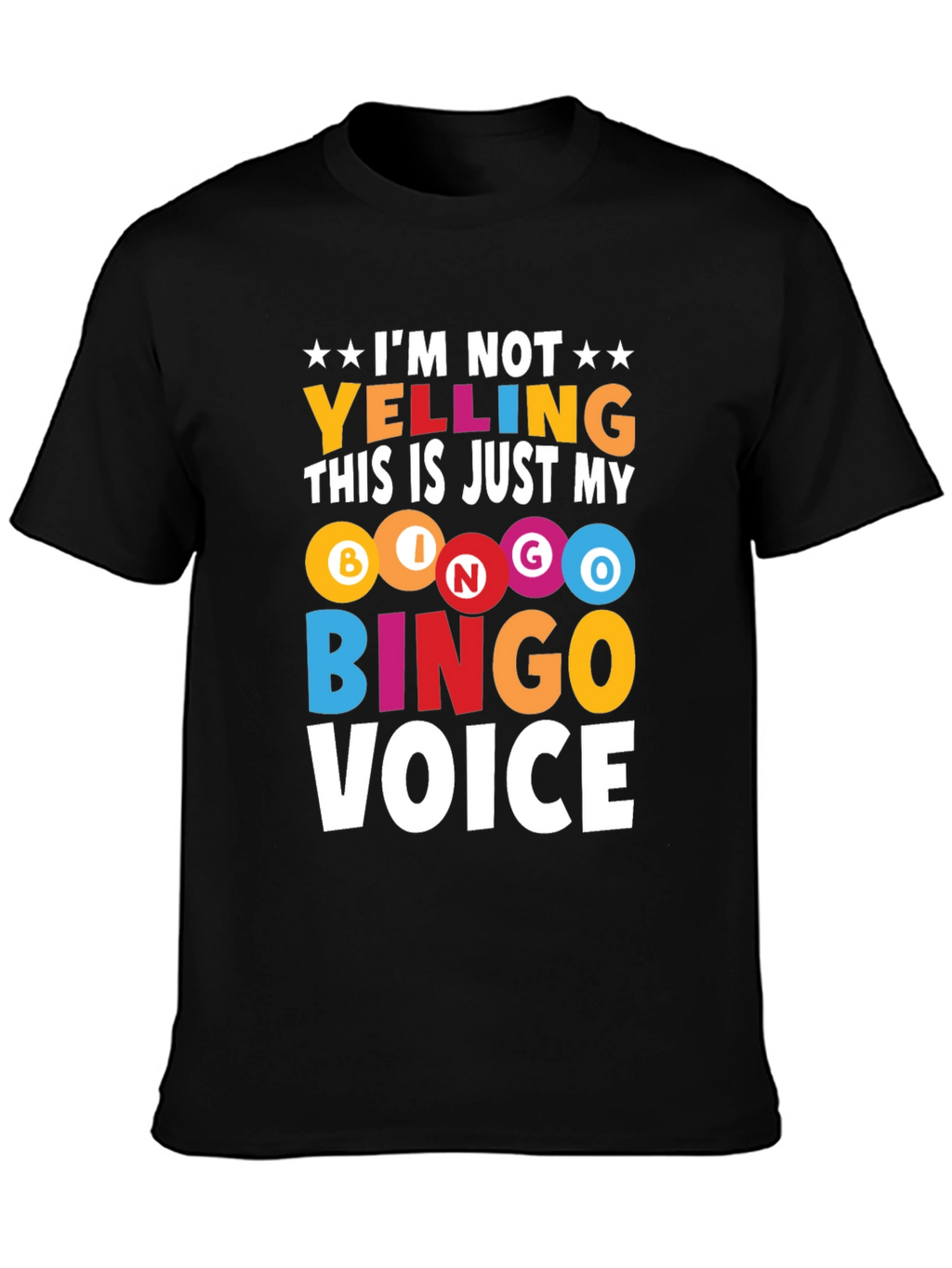 Bingo Voice T-Shirt - Funny Bingo Player Tee