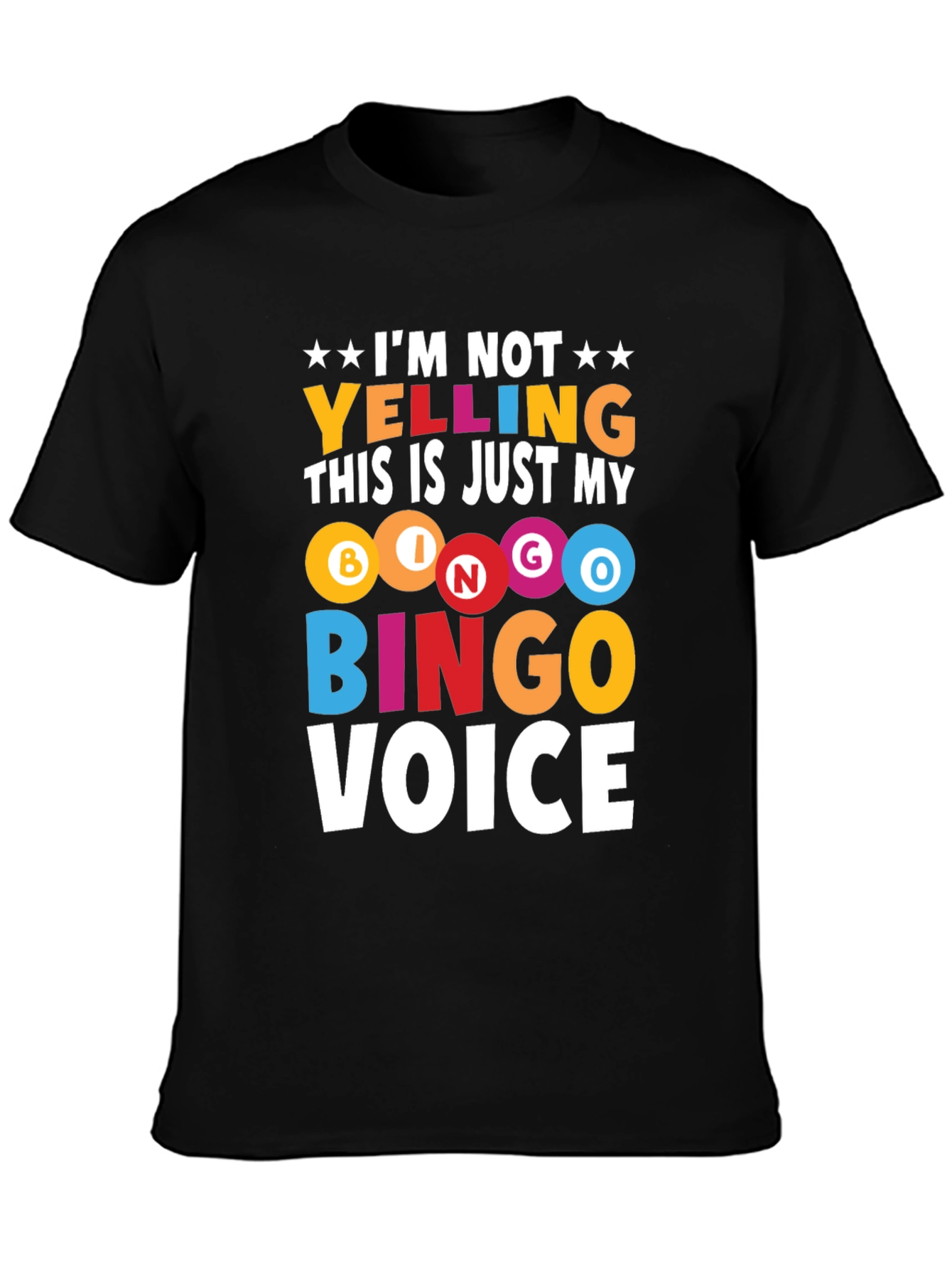 Bingo Voice T-Shirt - Funny Bingo Player Tee