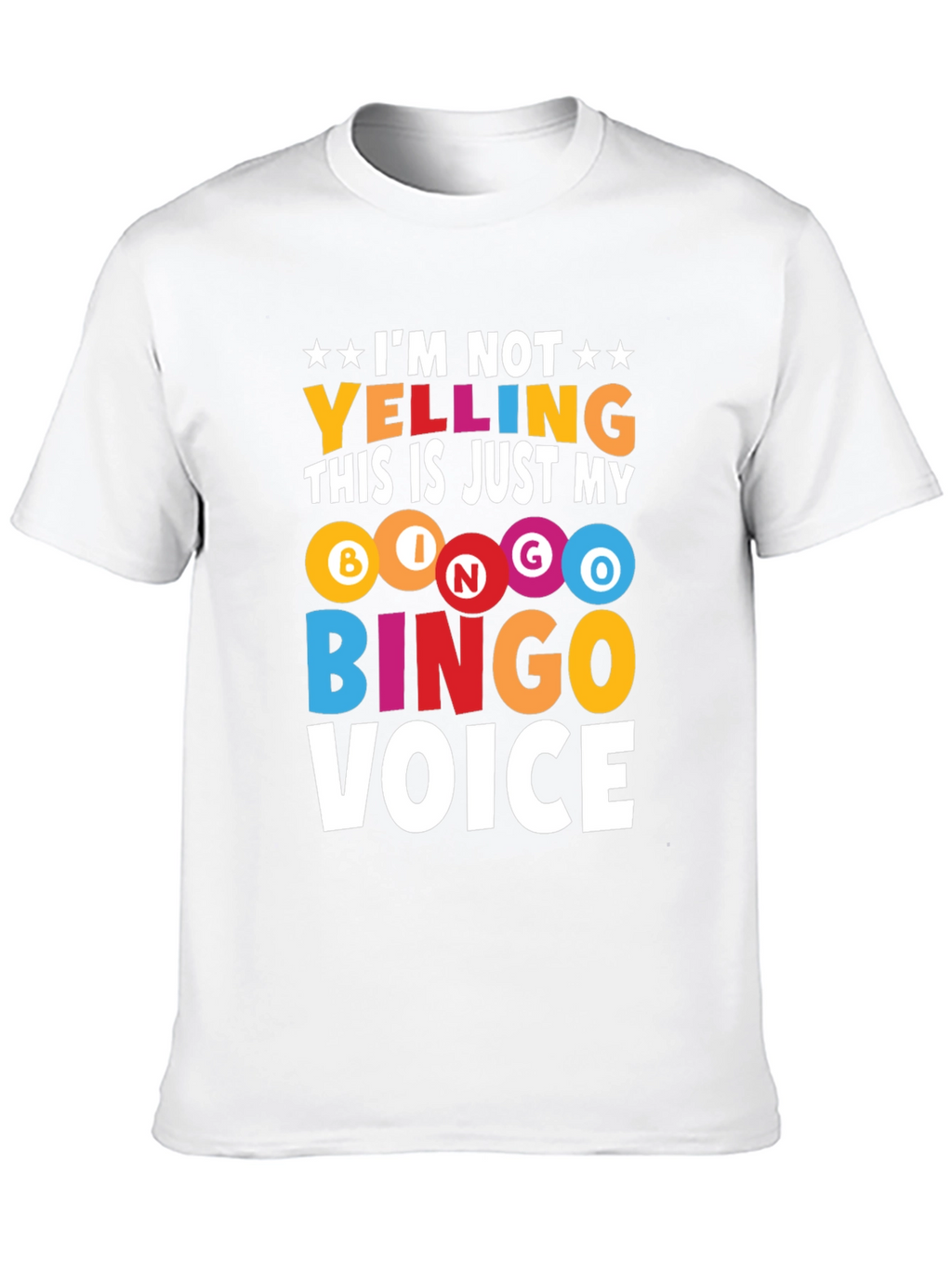Bingo Voice T-Shirt - Funny Bingo Player Tee