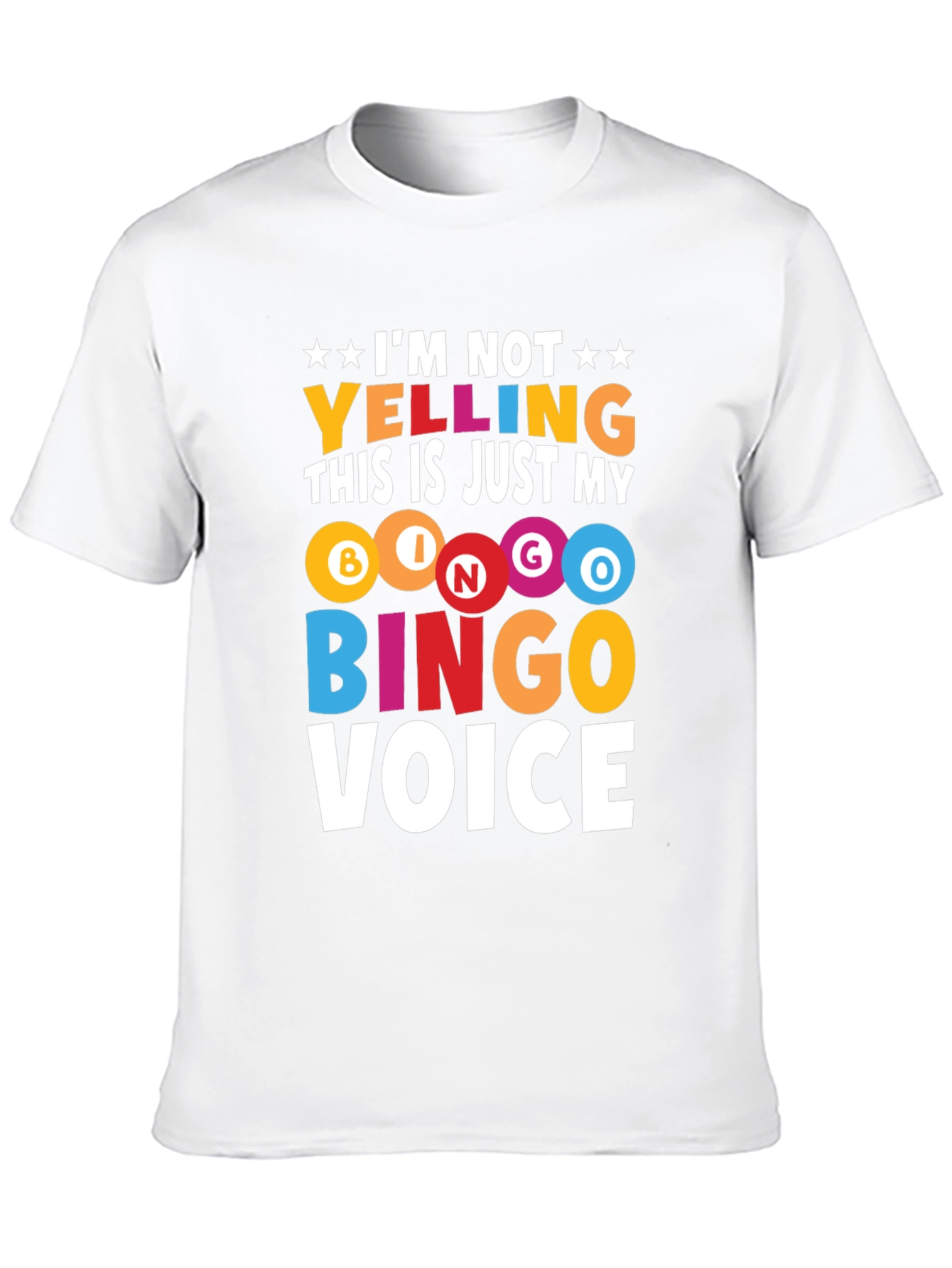 Bingo Voice T-Shirt - Funny Bingo Player Tee